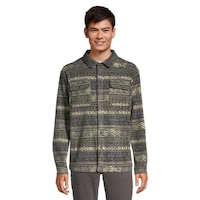 Ripzone Men's Riddell Microfleece Shirt Front_Flat