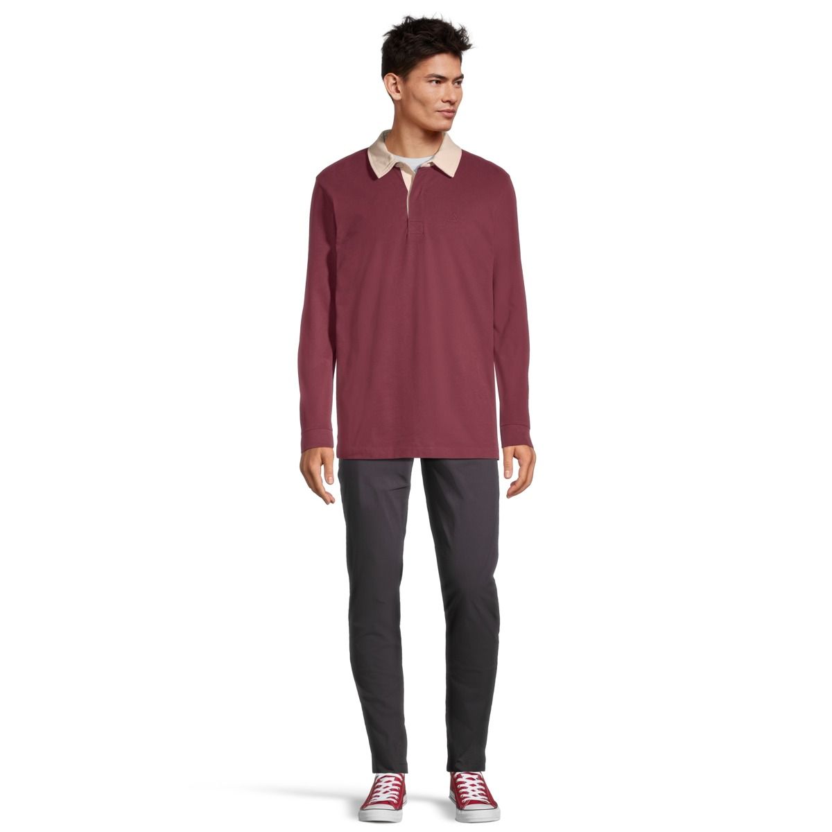 Ripzone Men's Prescott Rugby Long Sleeve Shirt