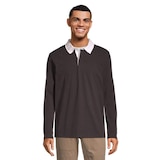 Ripzone Men's Prescott Rugby Long Sleeve Shirt Front_Flat