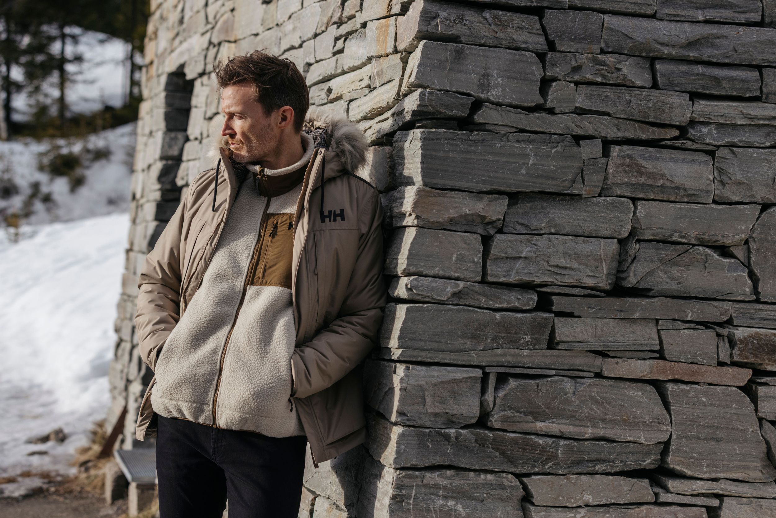 Helly Hansen Men's Panorama Recycled Polyester Pile Block Vest