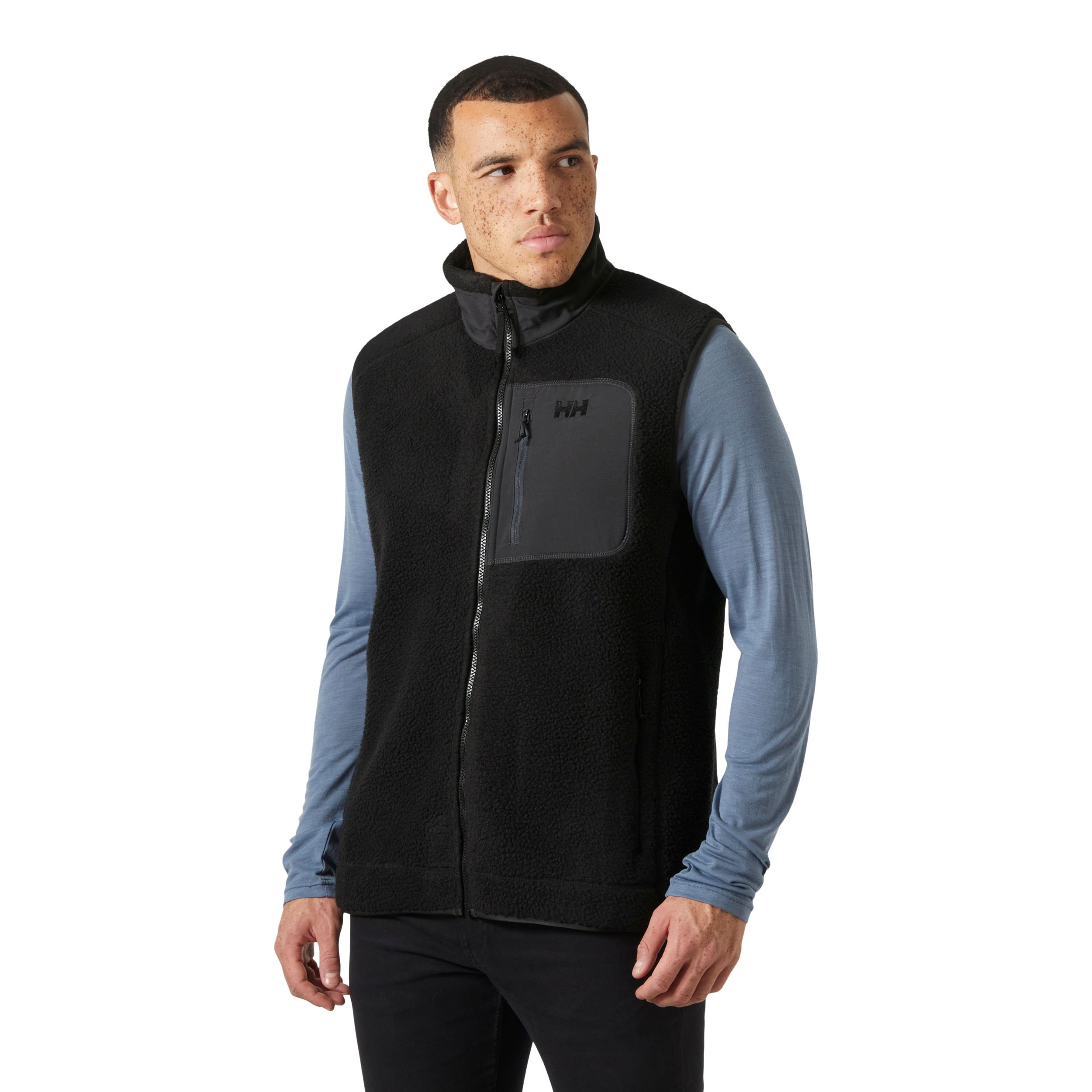 Helly Hansen Men's Panorama Recycled Polyester Pile Block Vest