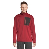 Helly Hansen Men's Versalite Half Zip Fleece Jacket Front_Flat