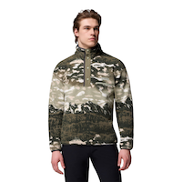 Columbia Men's Helvetia™ II Printed Half Snap Fleece Pullover