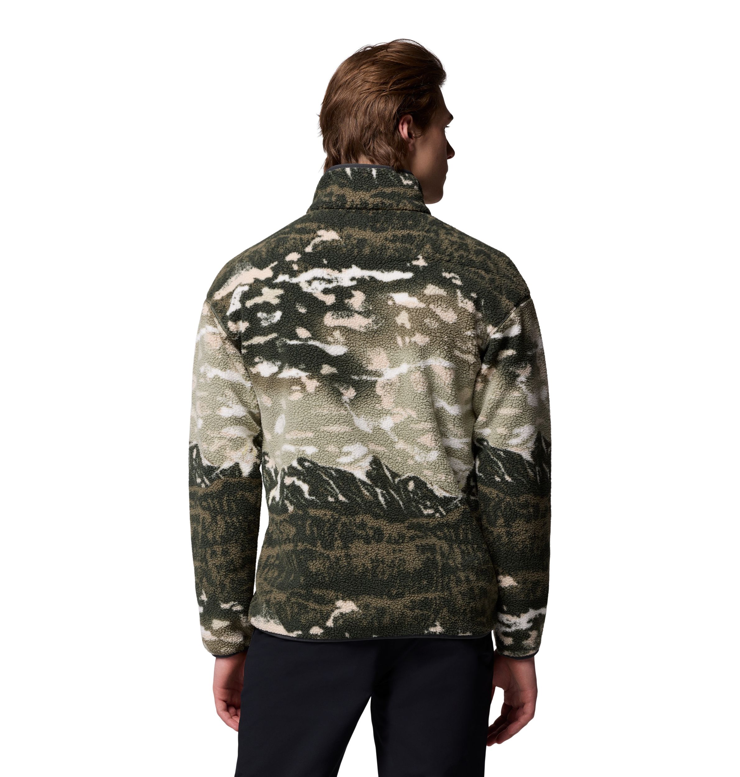 Columbia Men's Helvetia™ II Printed Half Snap Fleece Pullover