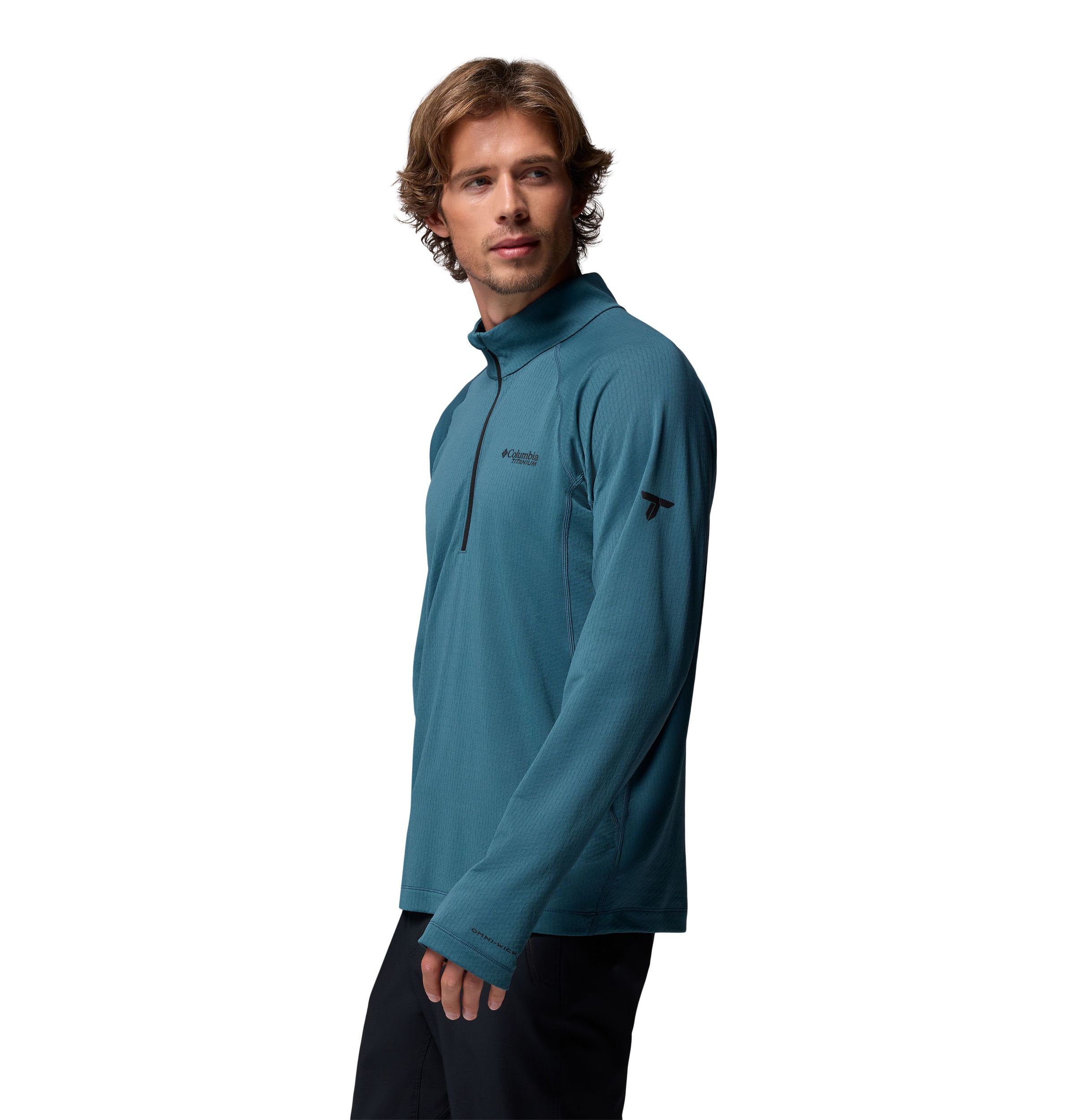 Columbia Men's Driventure 1/2 Zip Long Sleeve Top