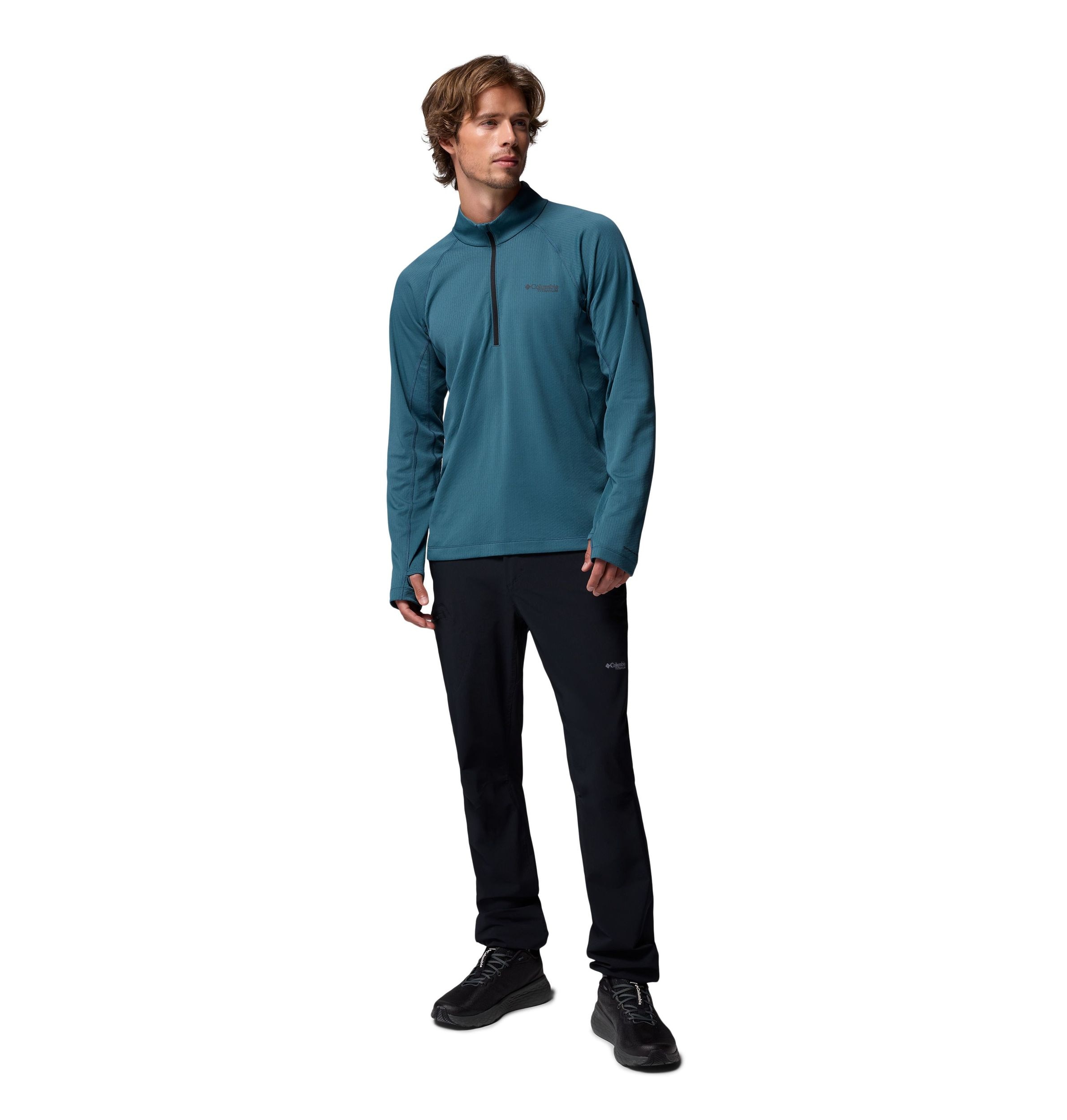 Columbia Men's Driventure 1/2 Zip Long Sleeve Top