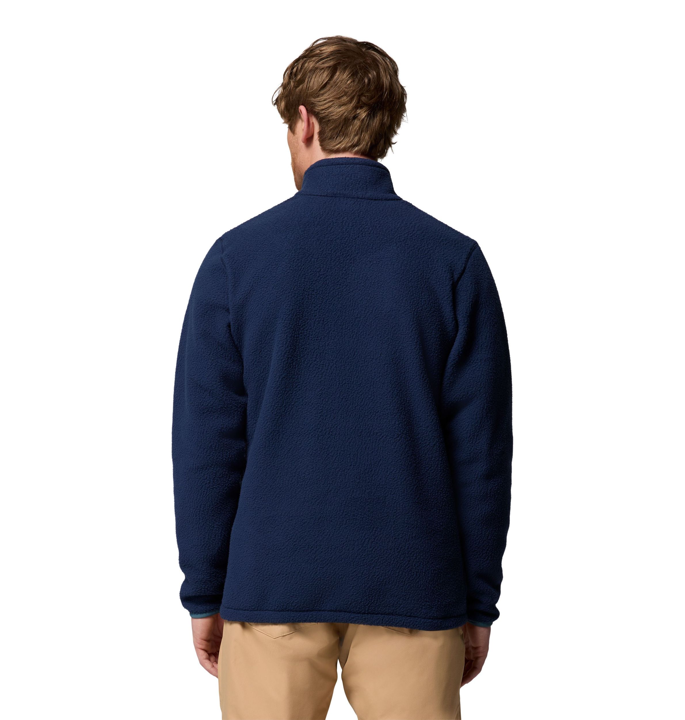 Columbia Men's Jasper Ridge Pebble 1/2 Zip Long Sleeve Fleece Top