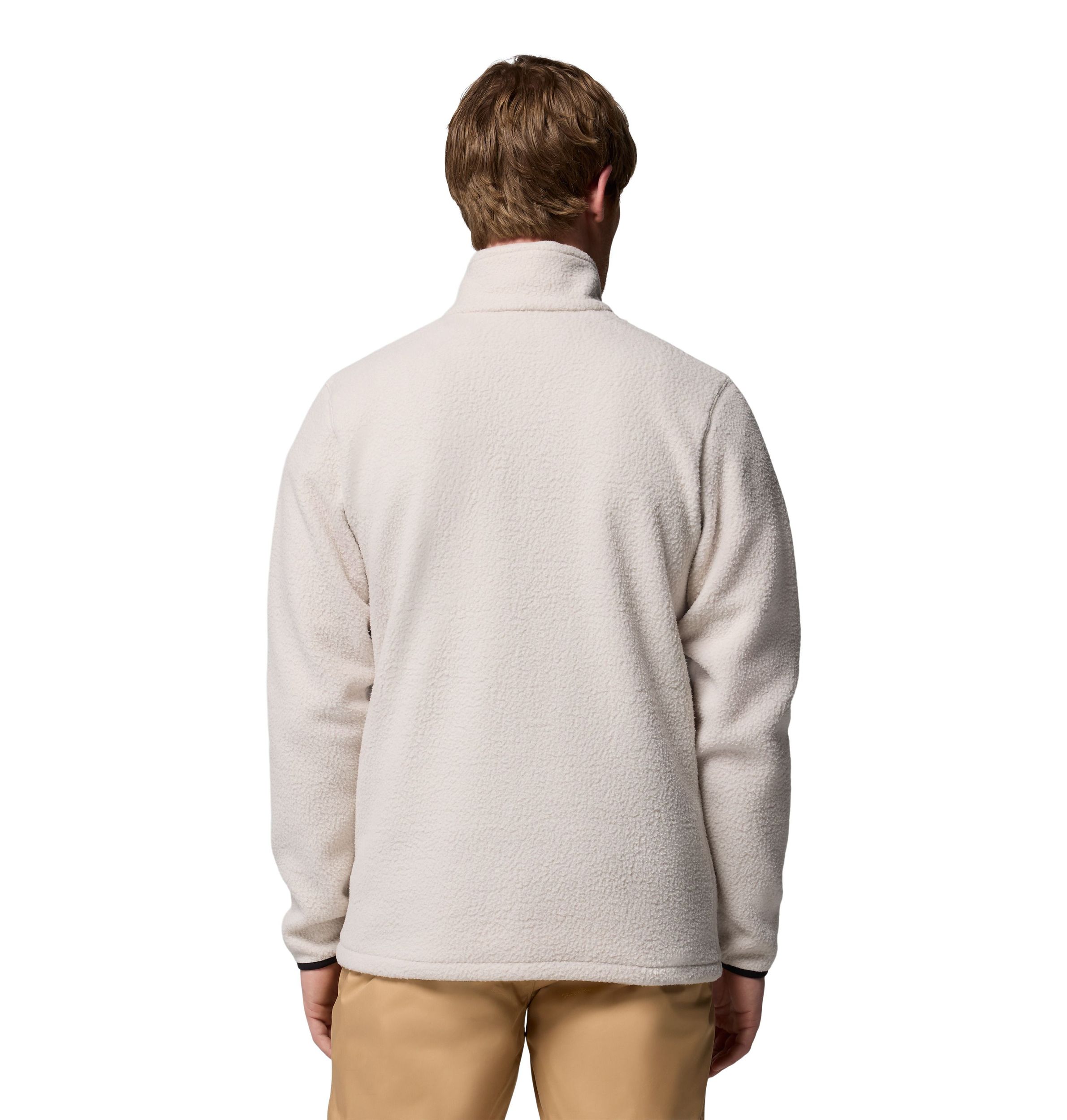 Columbia Men's Jasper Ridge Pebble 1/2 Zip Long Sleeve Fleece Top