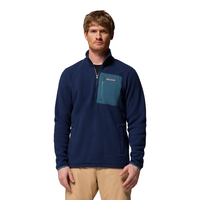 Columbia Men's Jasper Ridge Pebble 1/2 Zip Long Sleeve Fleece Top