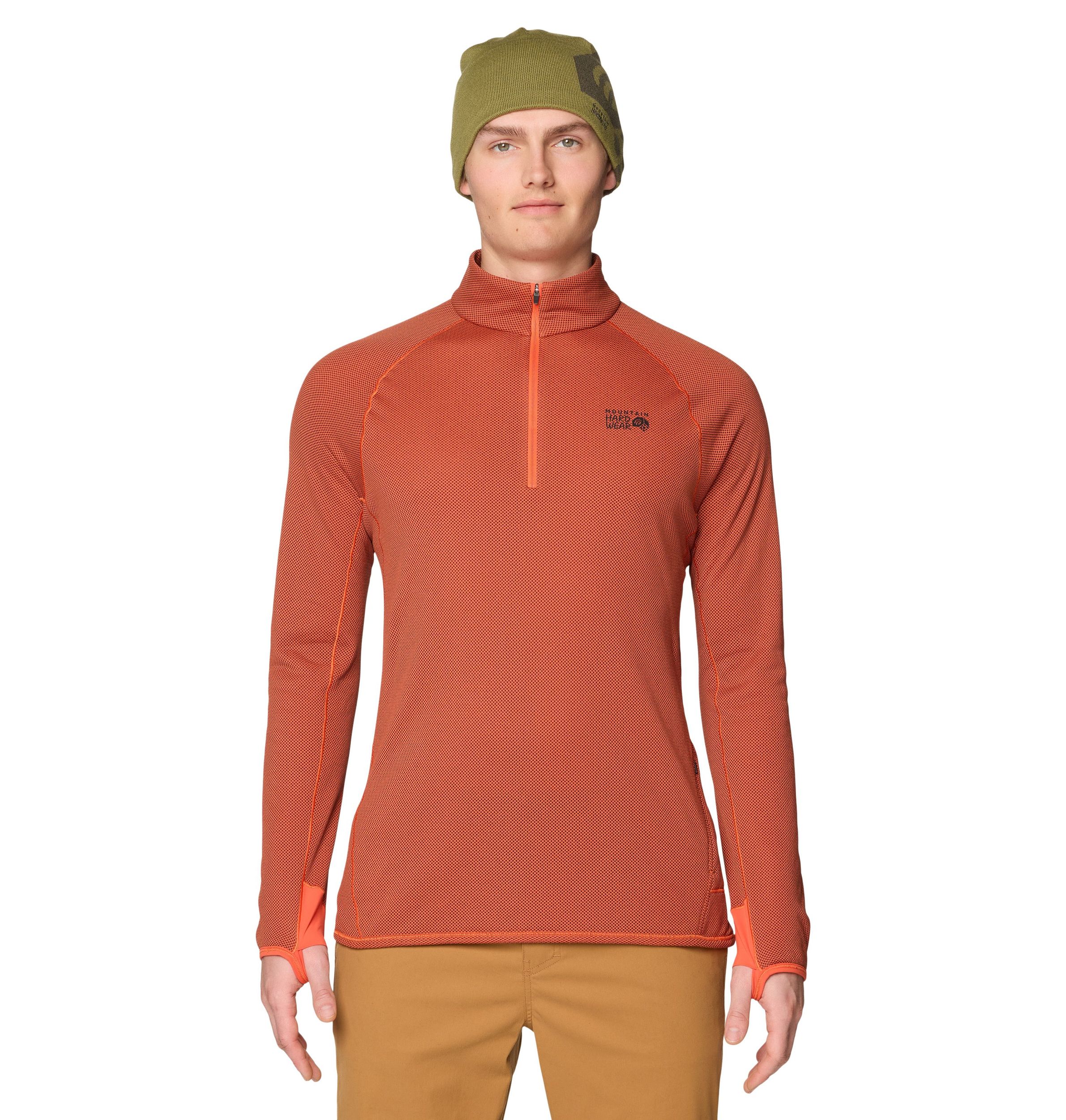 Mountain Hardwear Men's AirMesh™ 1/2 Zip Long Sleeve Top