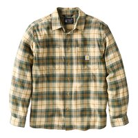 Carhartt Men's Midweight Long Sleeve Flannel Shirt Front_Flat