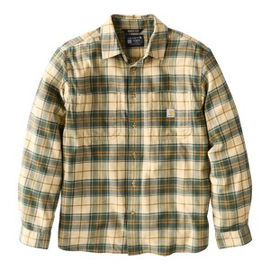 Carhartt Men's Midweight Long Sleeve Flannel Shirt