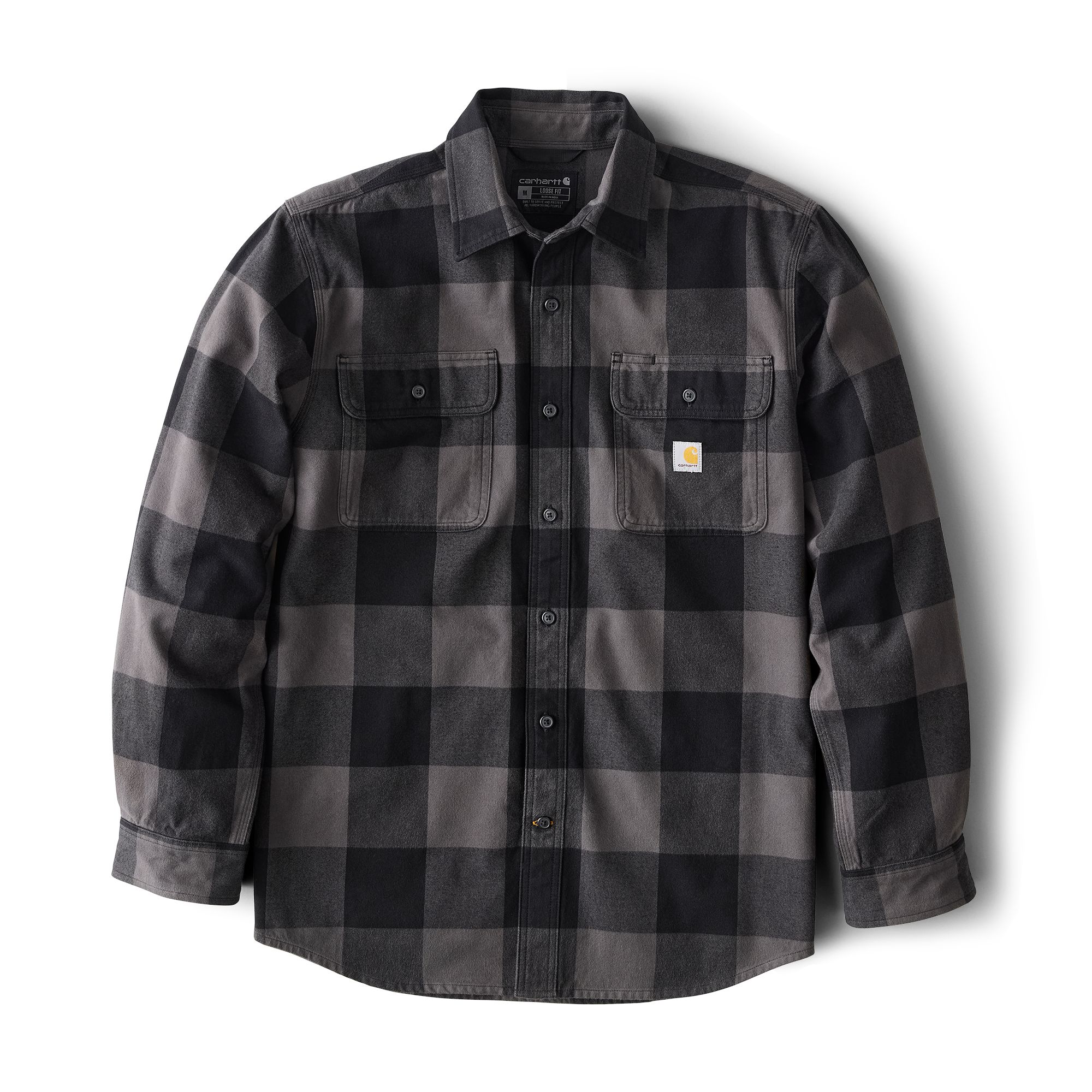 Carhartt Men's Heavyweight Long Sleeve Flannel Shirt