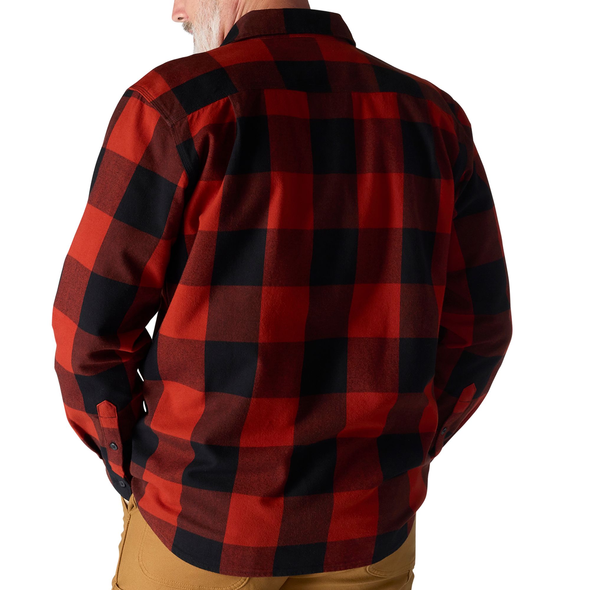 Carhartt Men's Heavyweight Long Sleeve Flannel Shirt