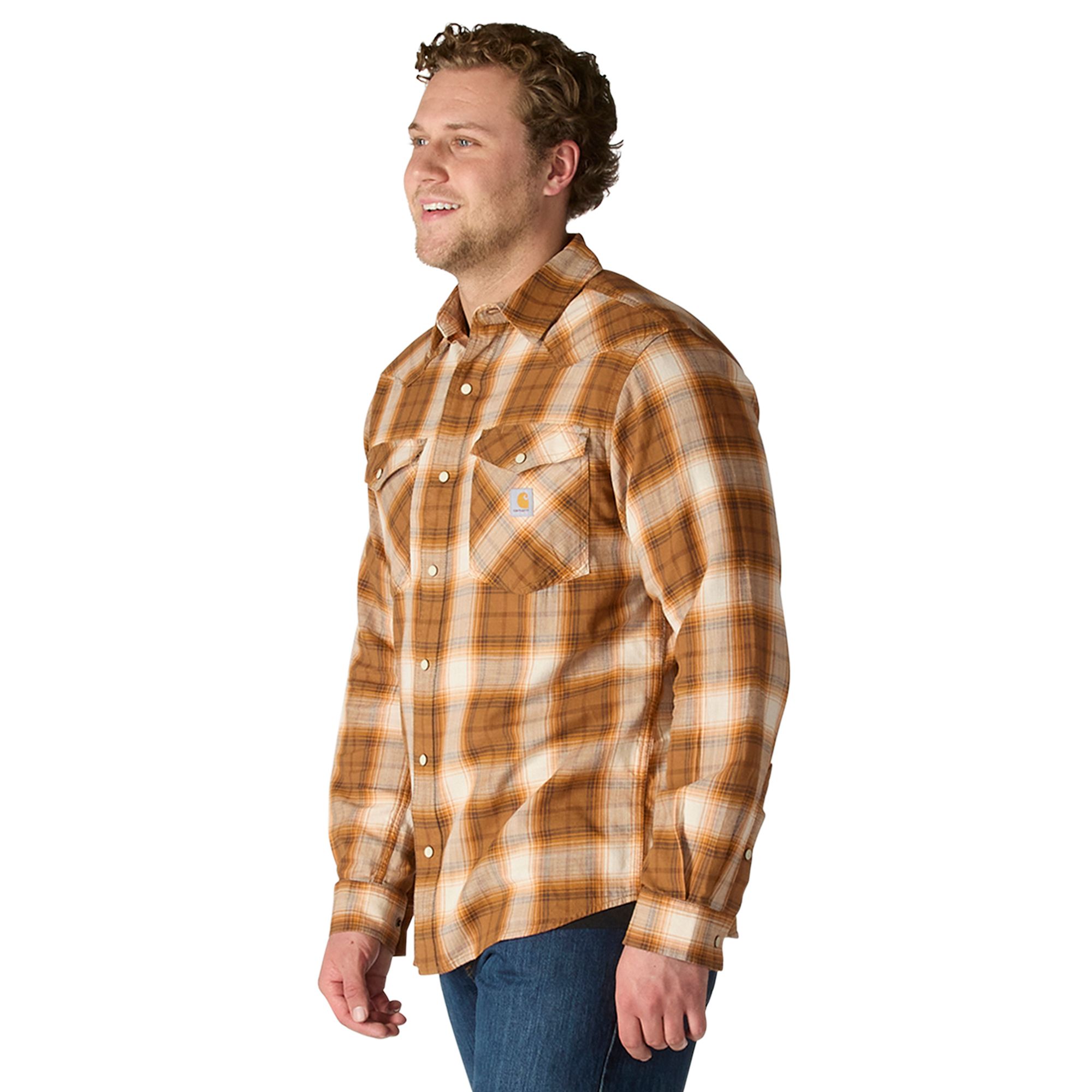 Carhartt Men's Montana Snap-Front Plaid Shirt