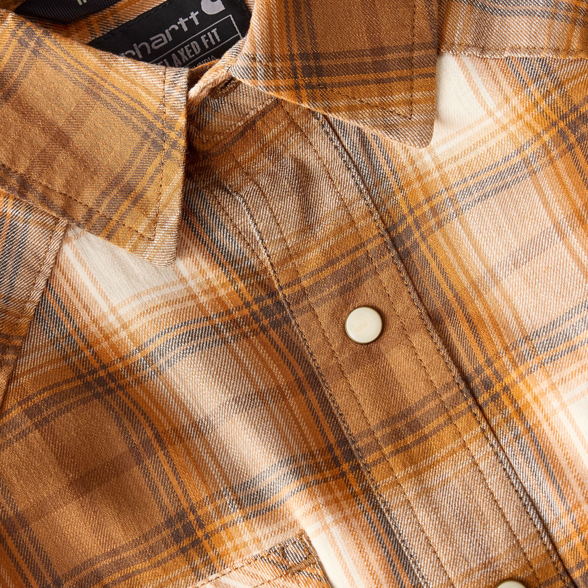 Carhartt Men's Montana Snap-Front Plaid Shirt