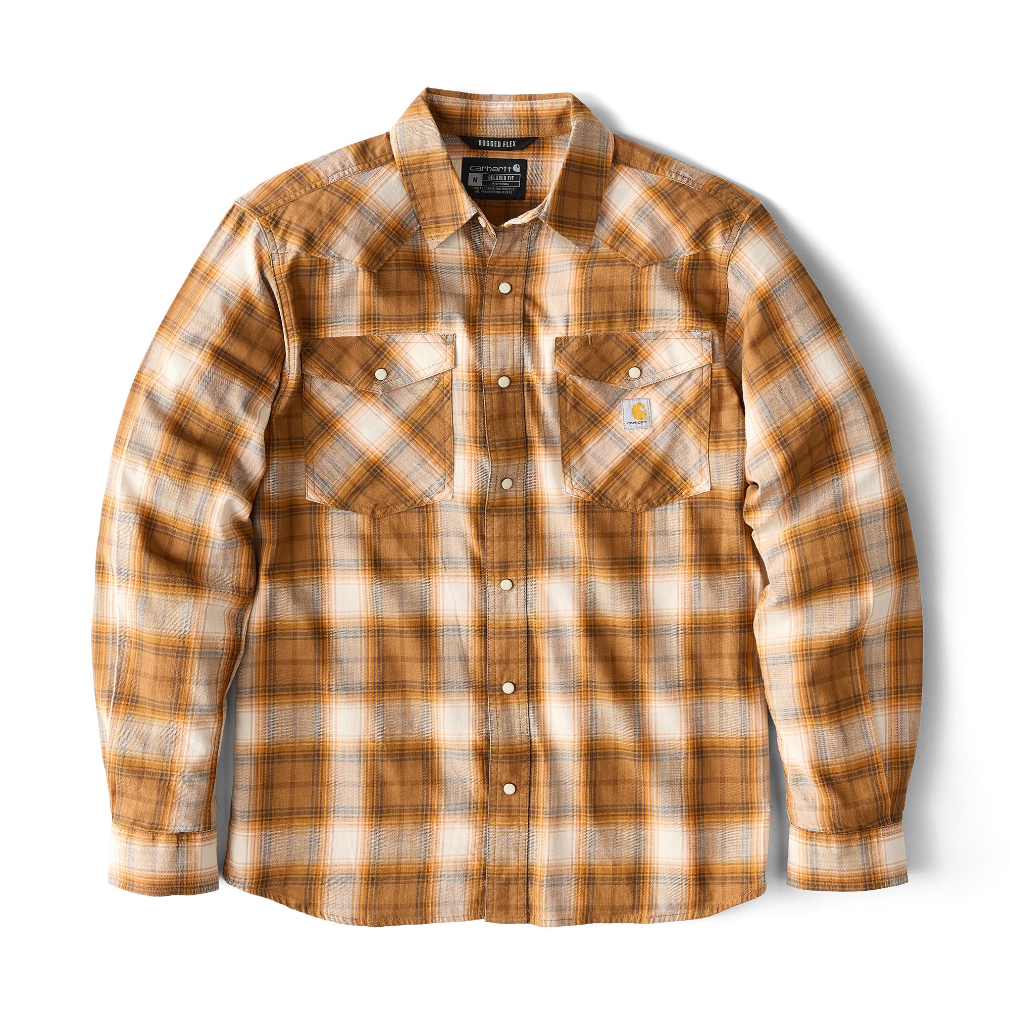 Carhartt Men's Montana Snap-Front Plaid Shirt