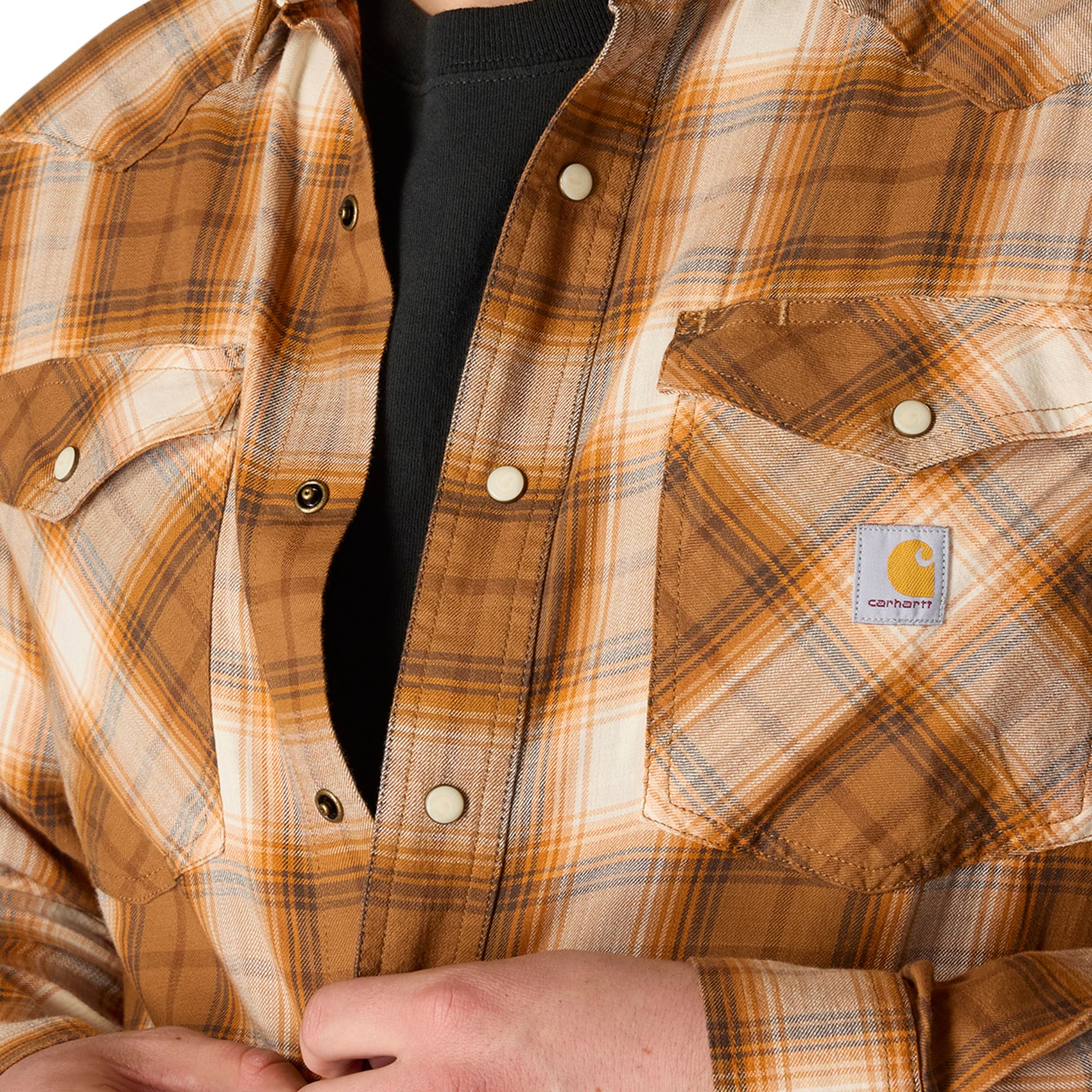 Carhartt Men's Montana Snap-Front Plaid Shirt