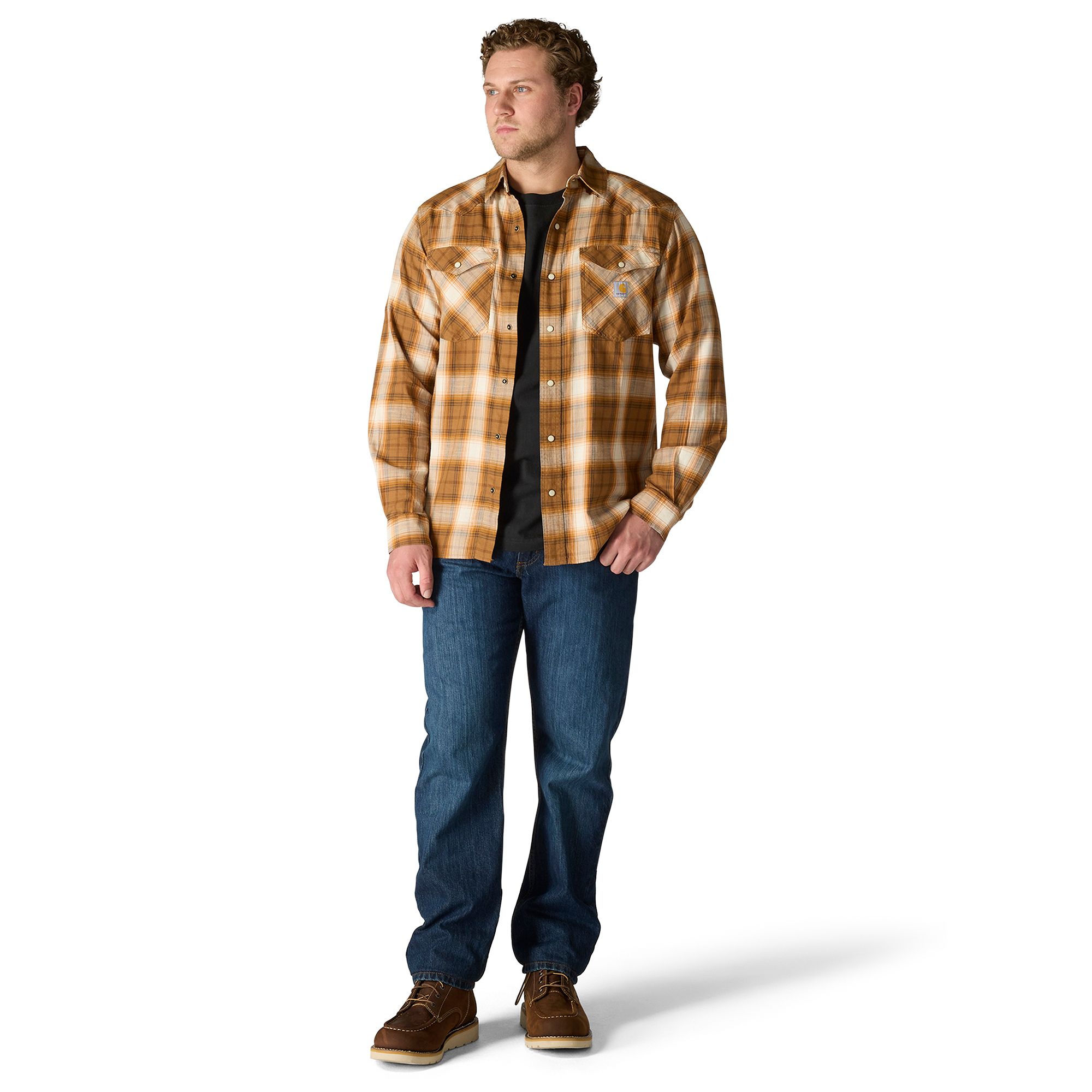 Carhartt Men's Montana Snap-Front Plaid Shirt