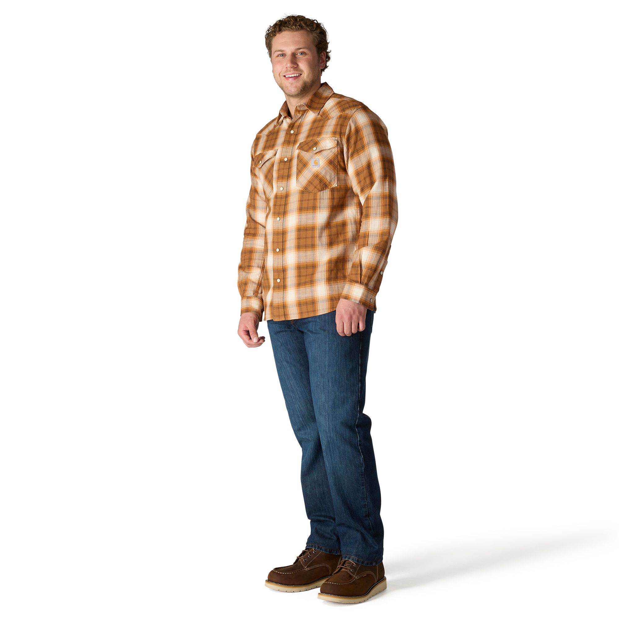 Carhartt Men's Montana Snap-Front Plaid Shirt