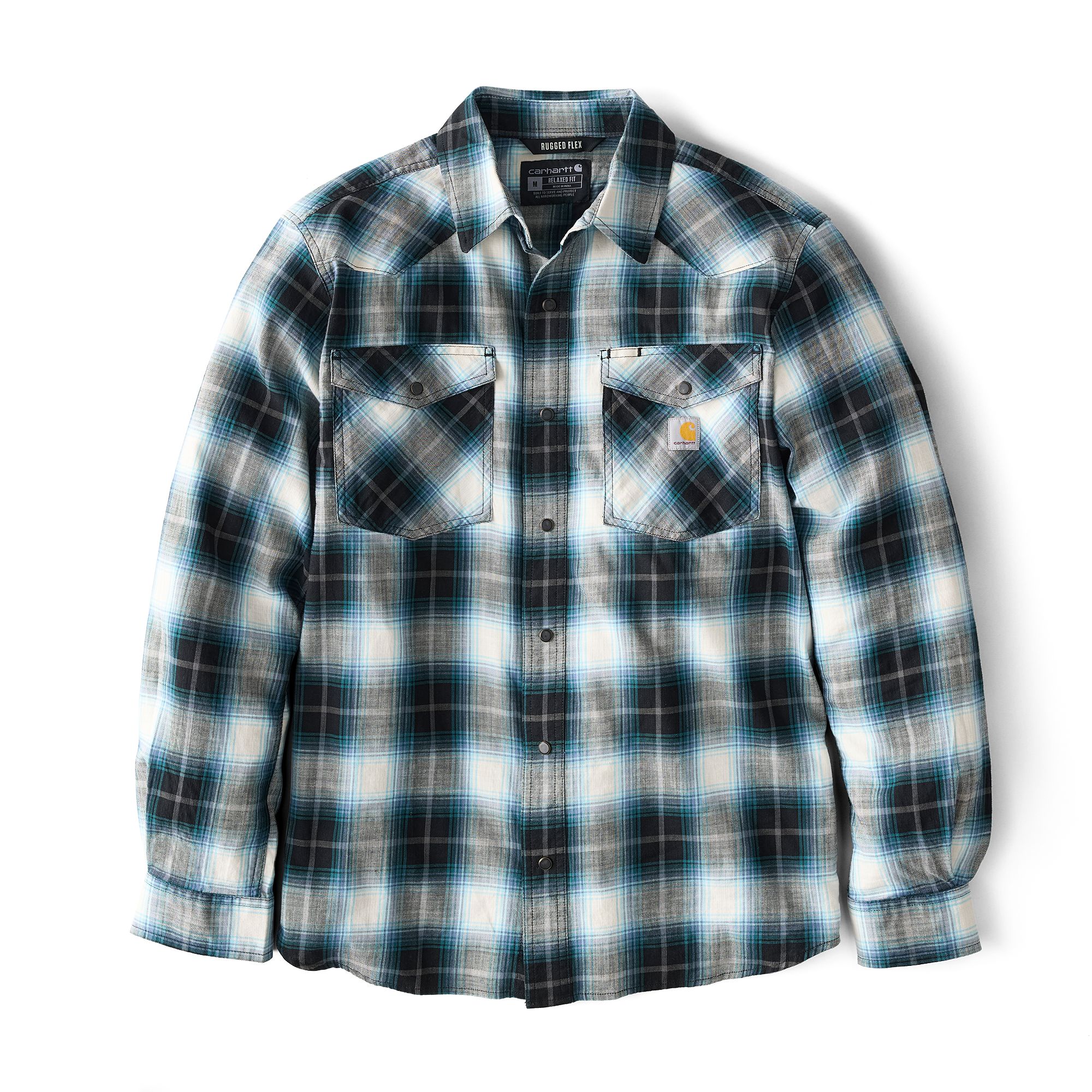 Carhartt Men's Montana Snap-Front Plaid Shirt