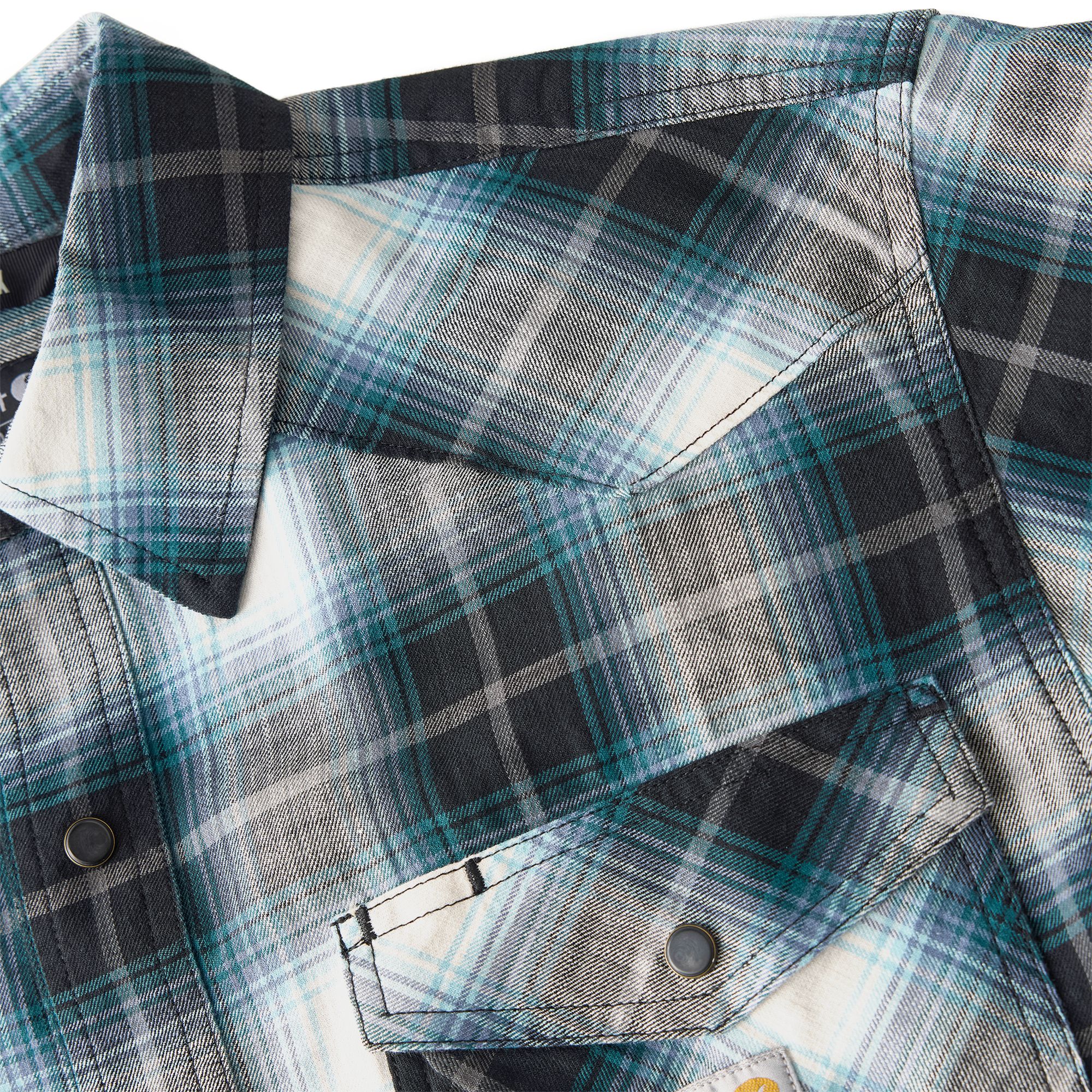 Carhartt Men's Montana Snap-Front Plaid Shirt