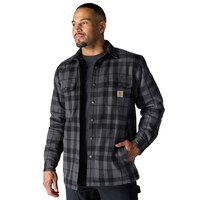 Carhartt Men's Flannel Sherpa Lined Jacket