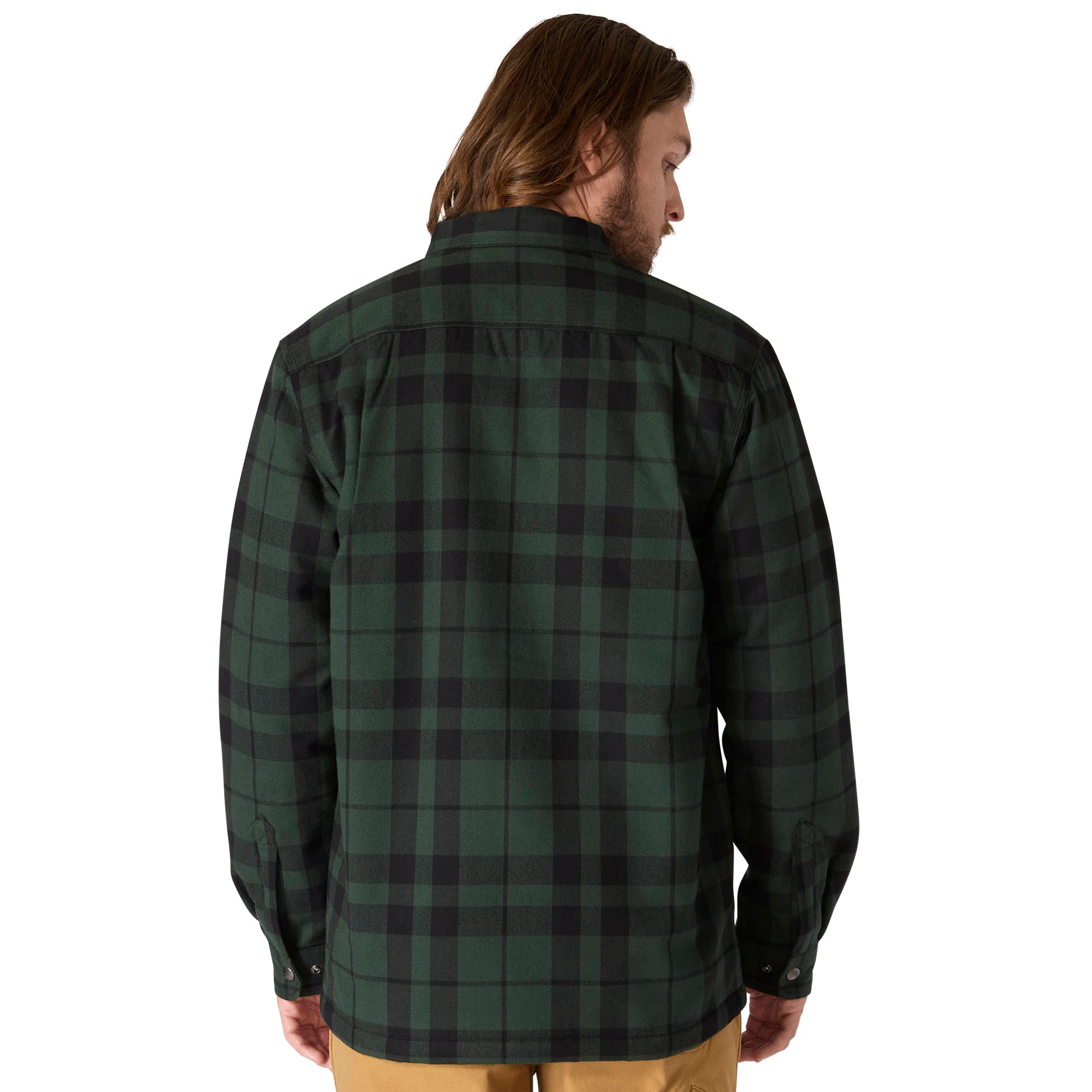 Carhartt Men's Flannel Sherpa Lined Jacket
