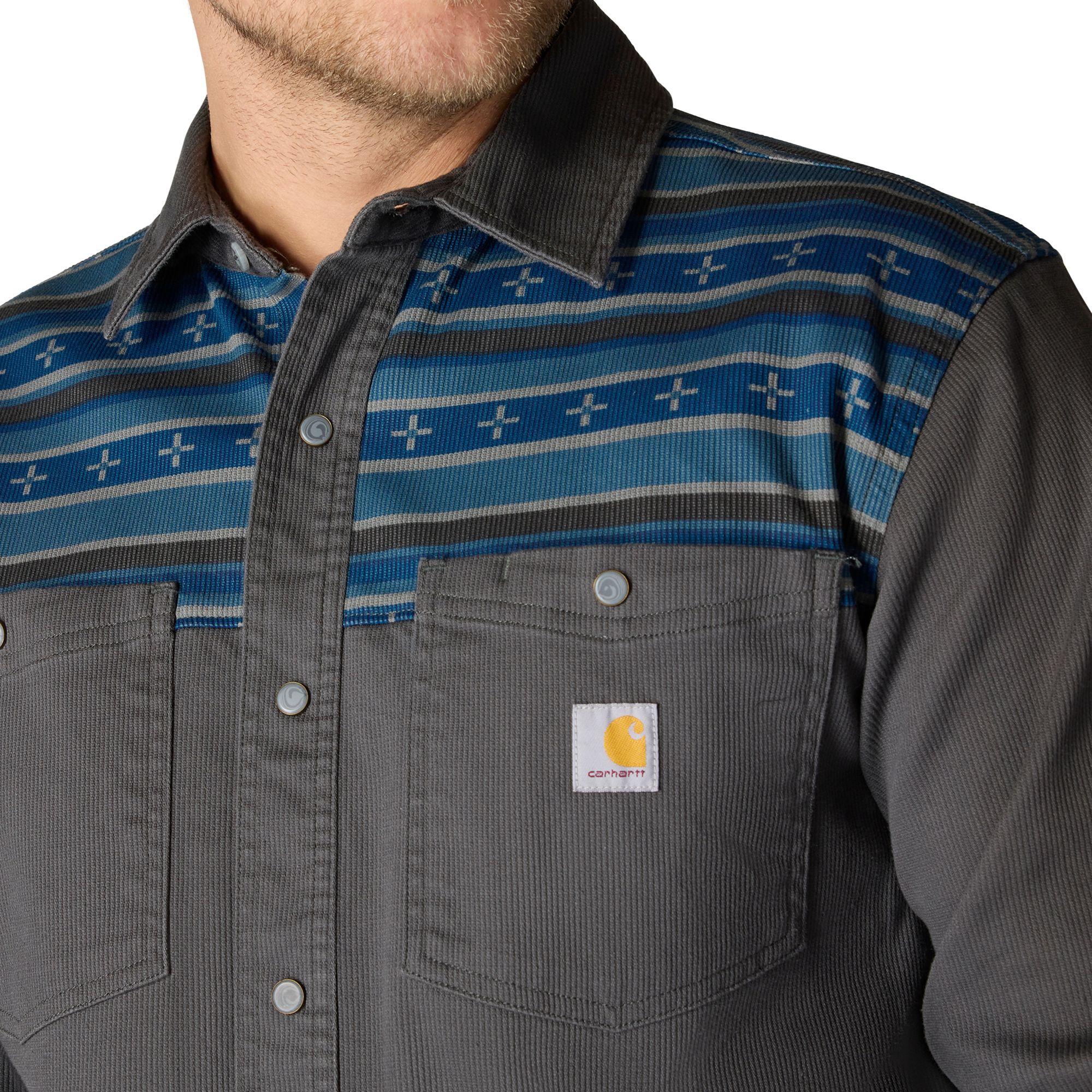 Carhartt Men's Montana Cord Long Sleeve Shirt