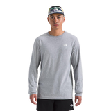 The North Face Men's Box NSE Long Sleeve T-shirt Front_Flat