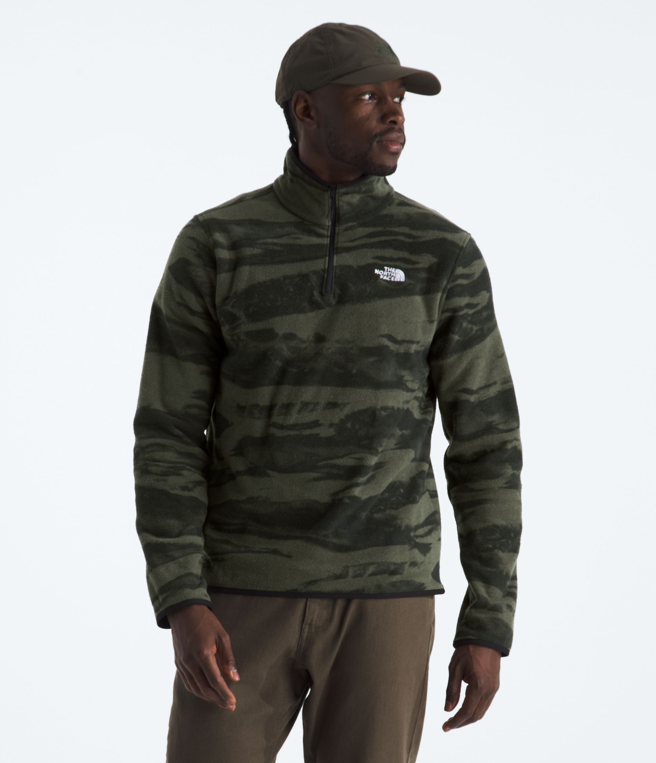 The North Face Men's Glacier 1/4 Zip Fleece Pullover