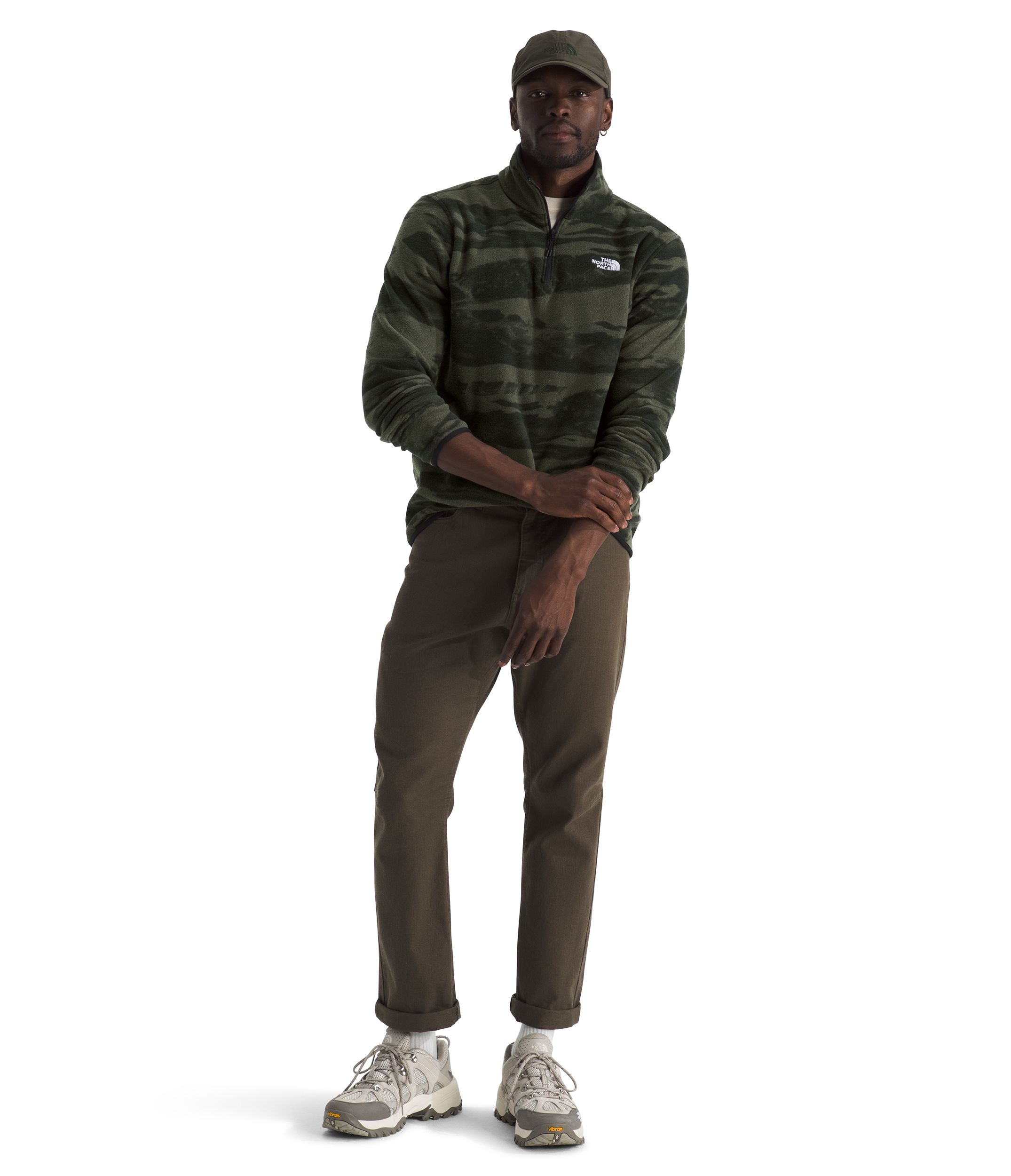 The North Face Men's Glacier 1/4 Zip Fleece Pullover