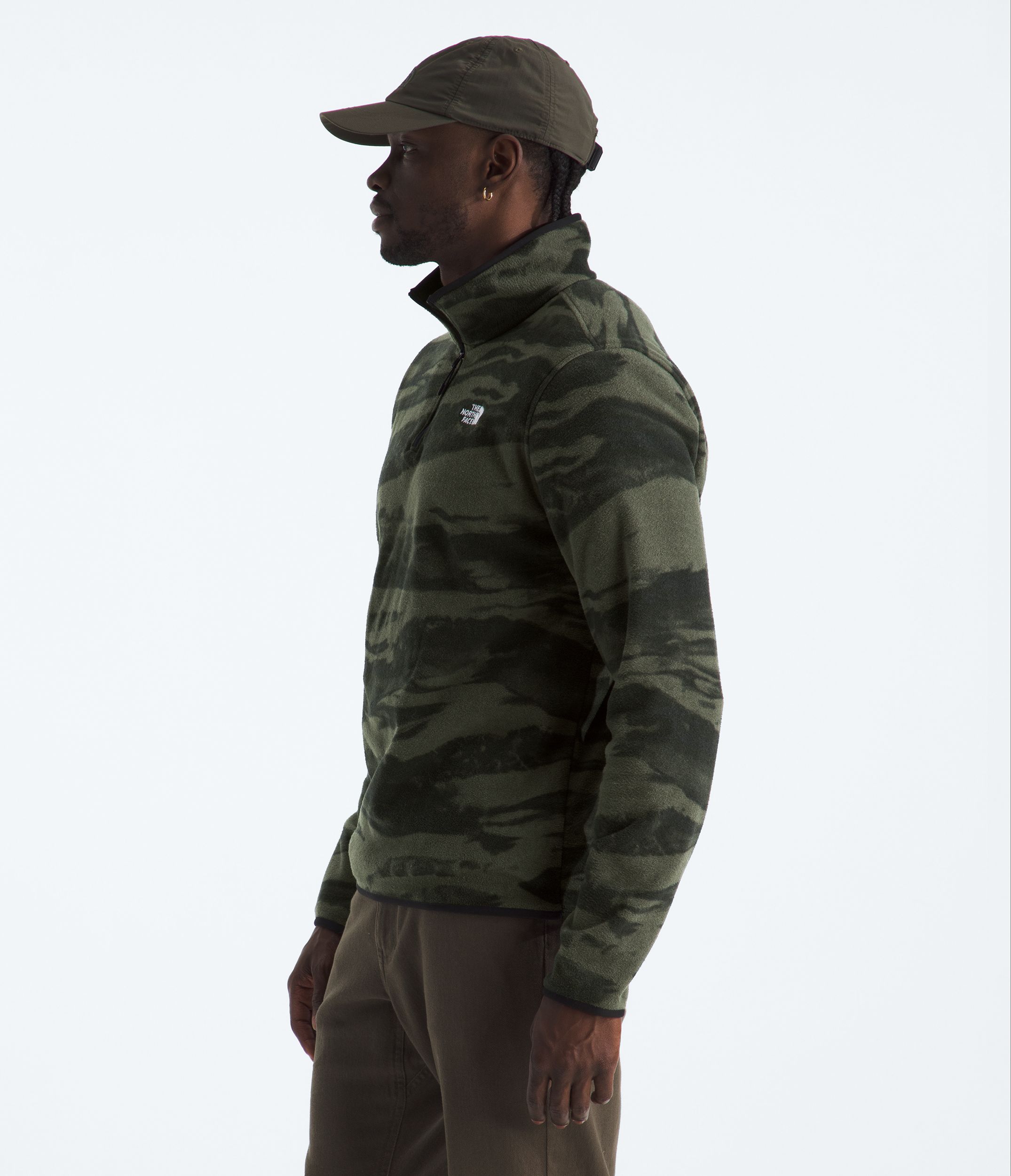 The North Face Men's Glacier 1/4 Zip Fleece Pullover