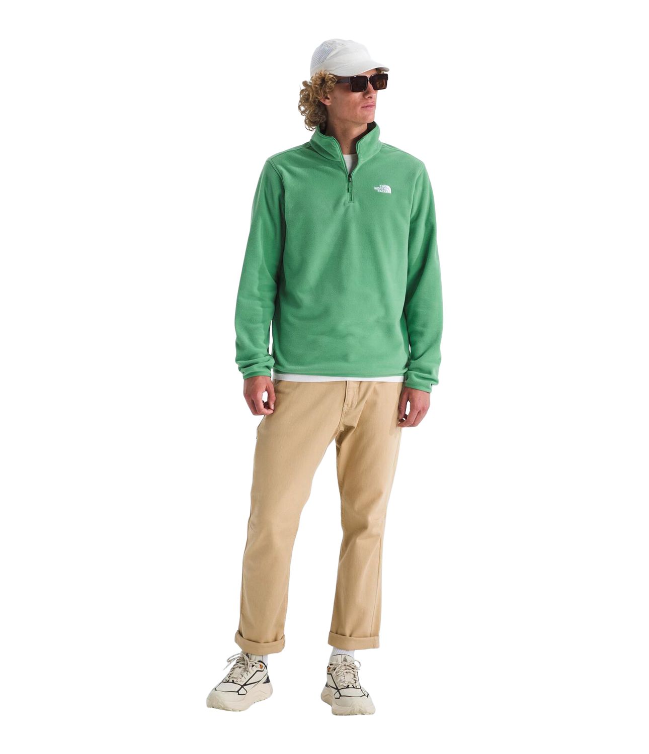 The North Face Men's Glacier 1/4 Zip Fleece Pullover