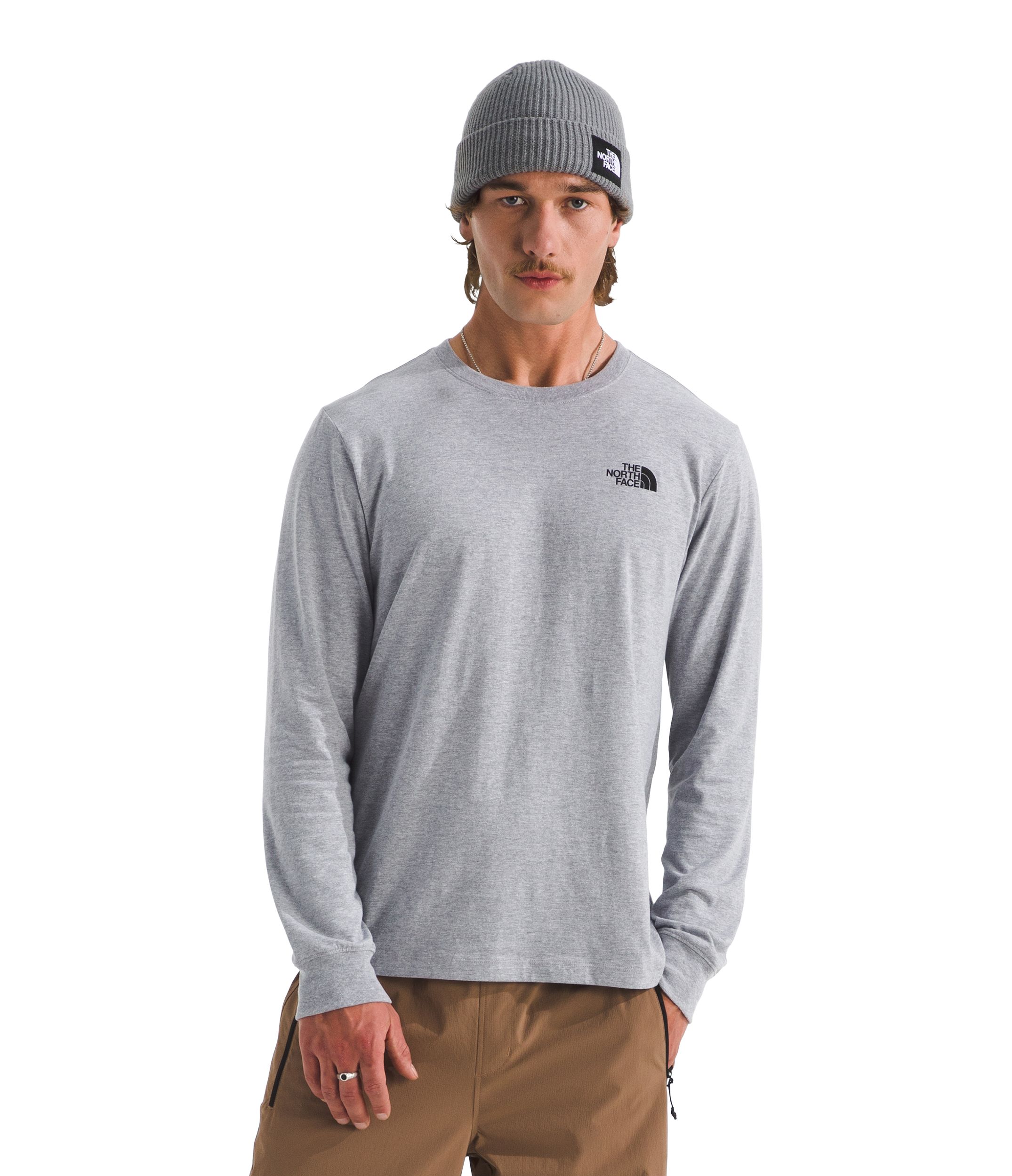 The North Face Men's Sketch Logo Long Sleeve T-shirt