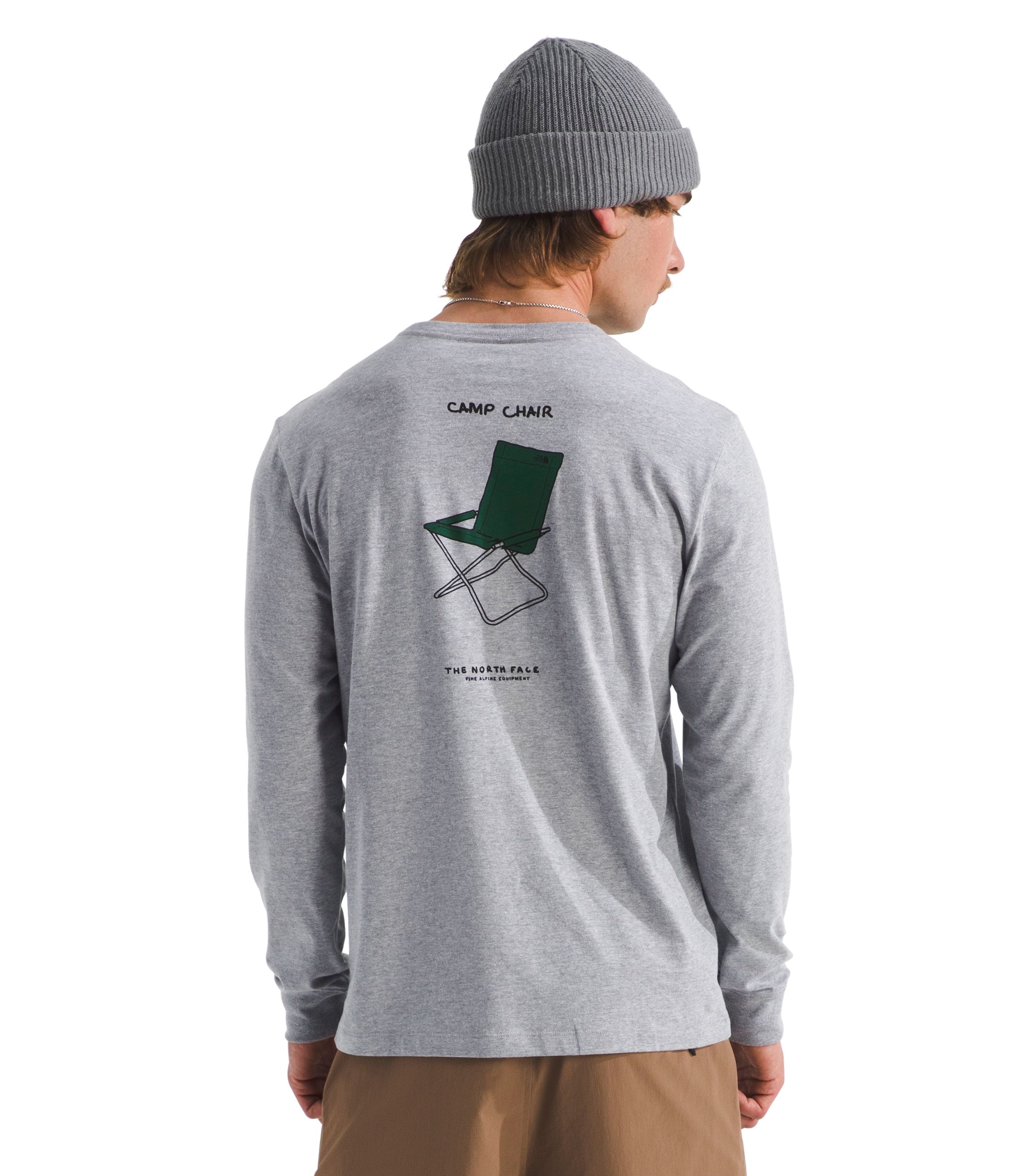 The North Face Men's Sketch Logo Long Sleeve T-shirt