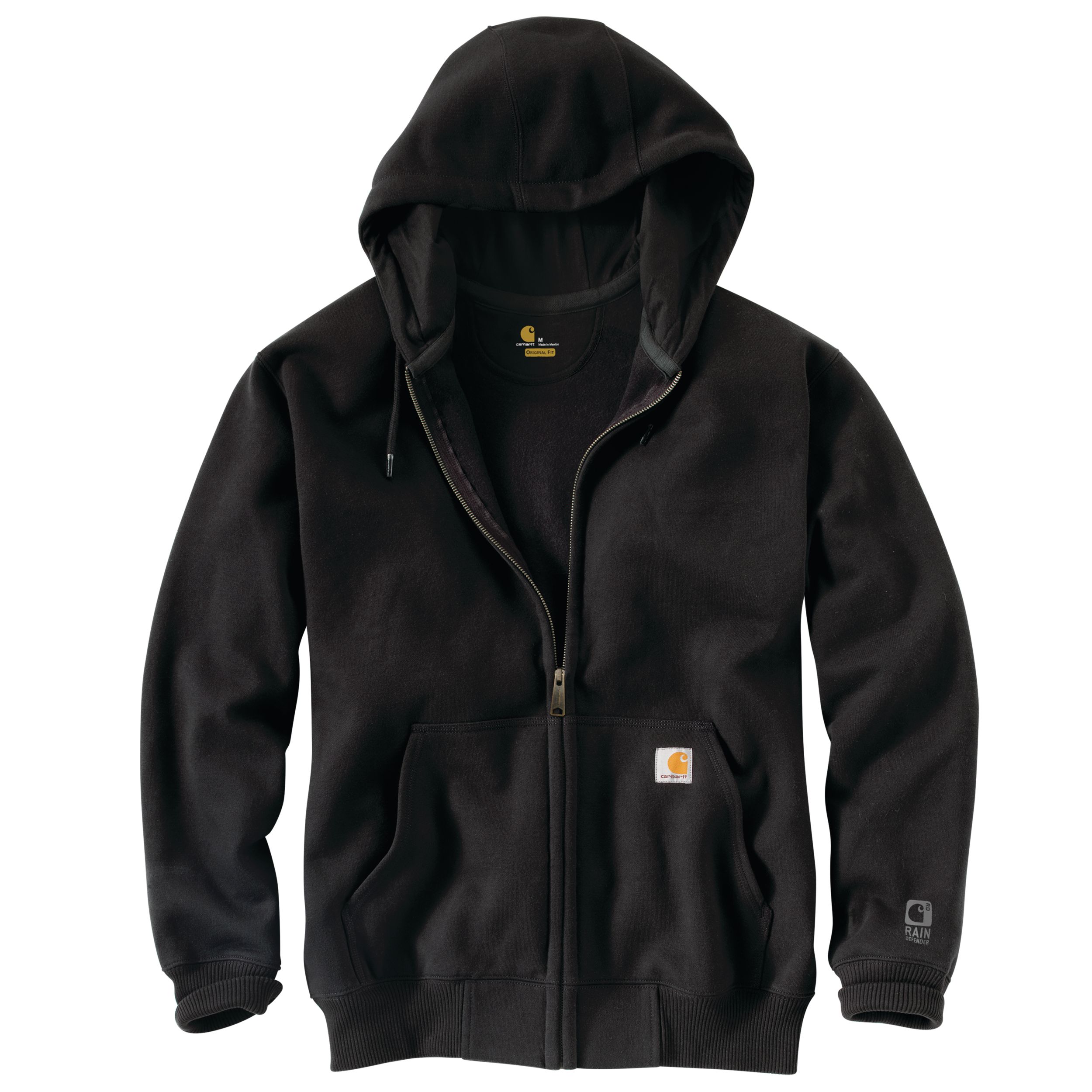 Carhartt Men's Rain Defender® Heavyweight Full Zip Water-Repellent Hoodie