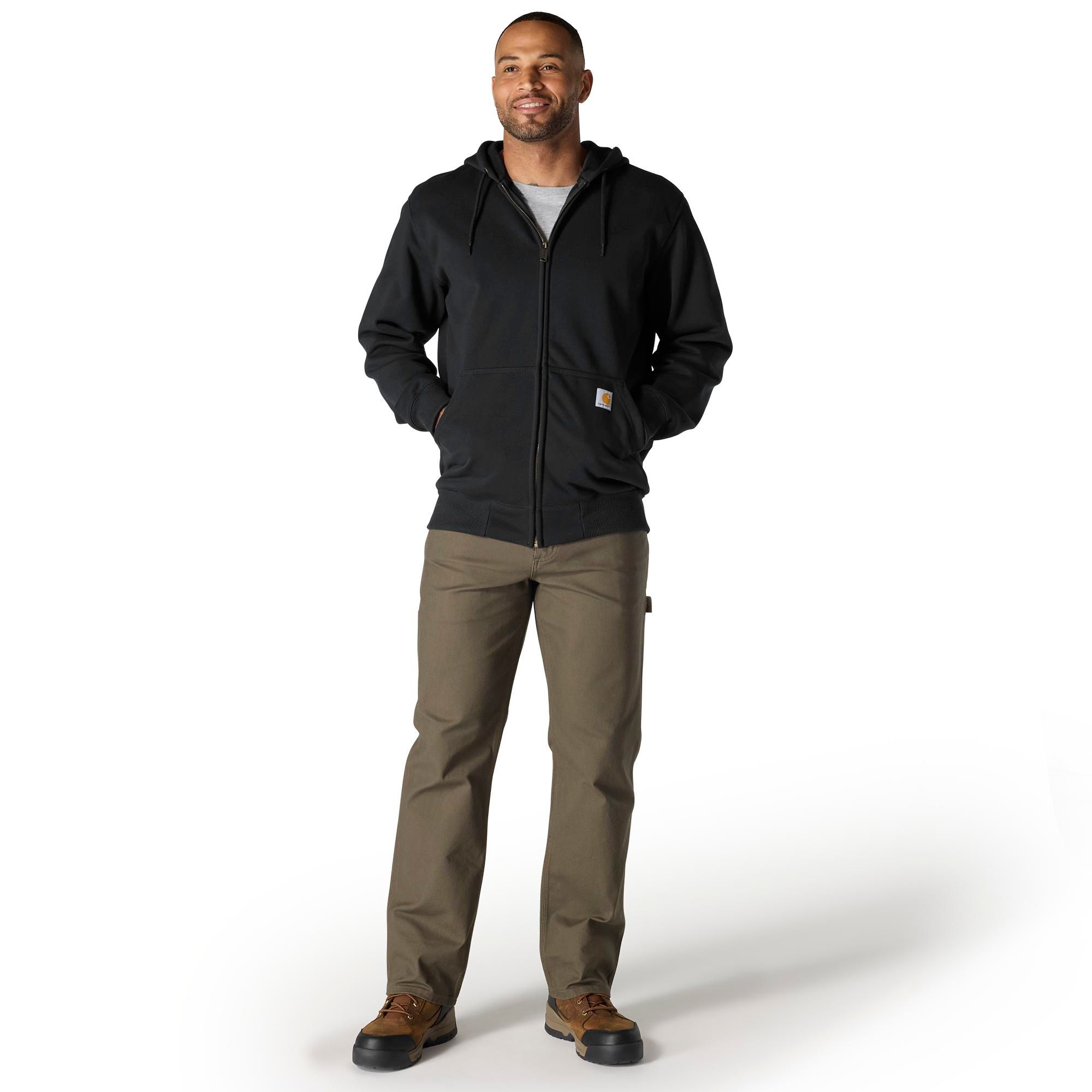 Carhartt Men's Rain Defender® Heavyweight Full Zip Water-Repellent Hoodie