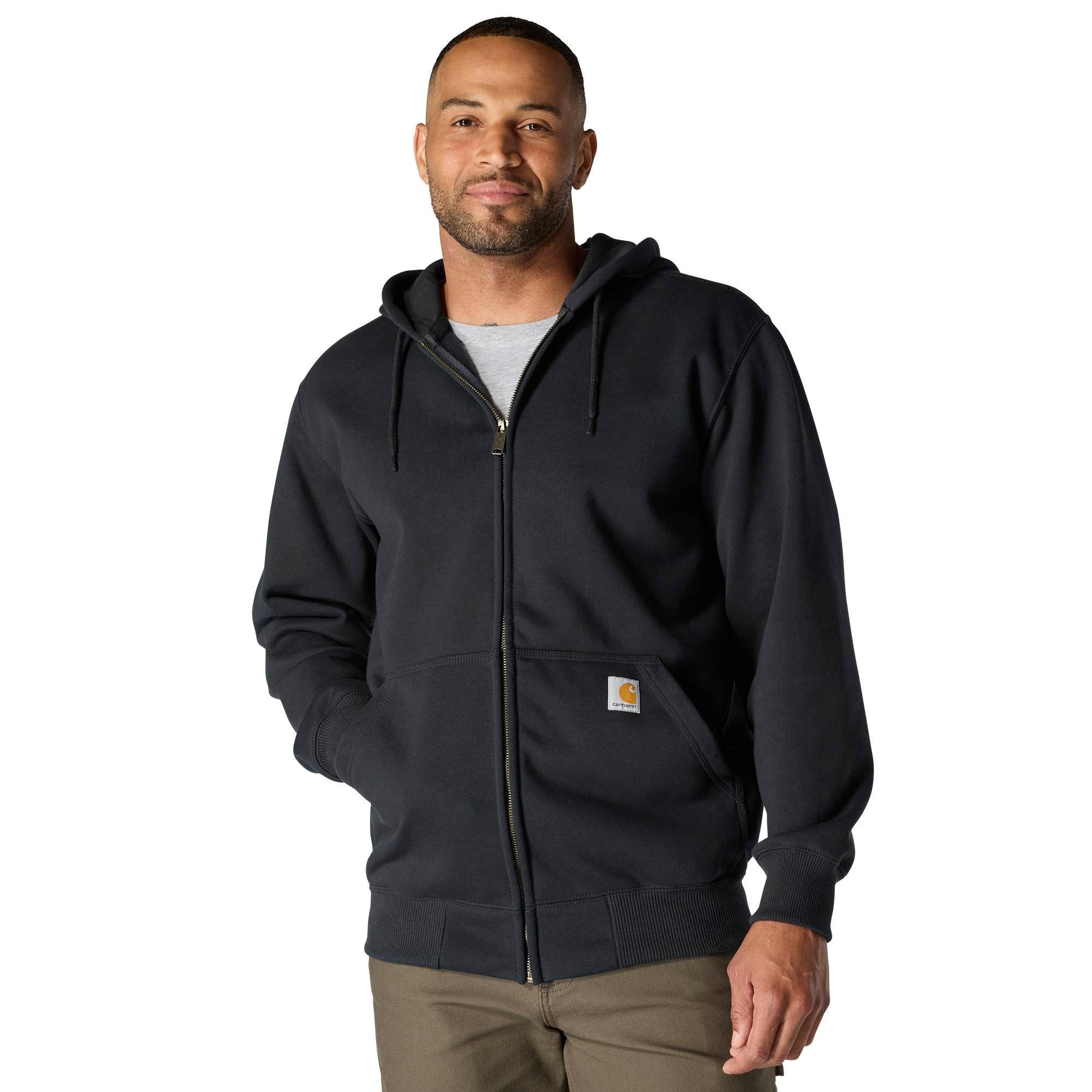 Carhartt Men's Rain Defender® Heavyweight Full Zip Water-Repellent Hoodie