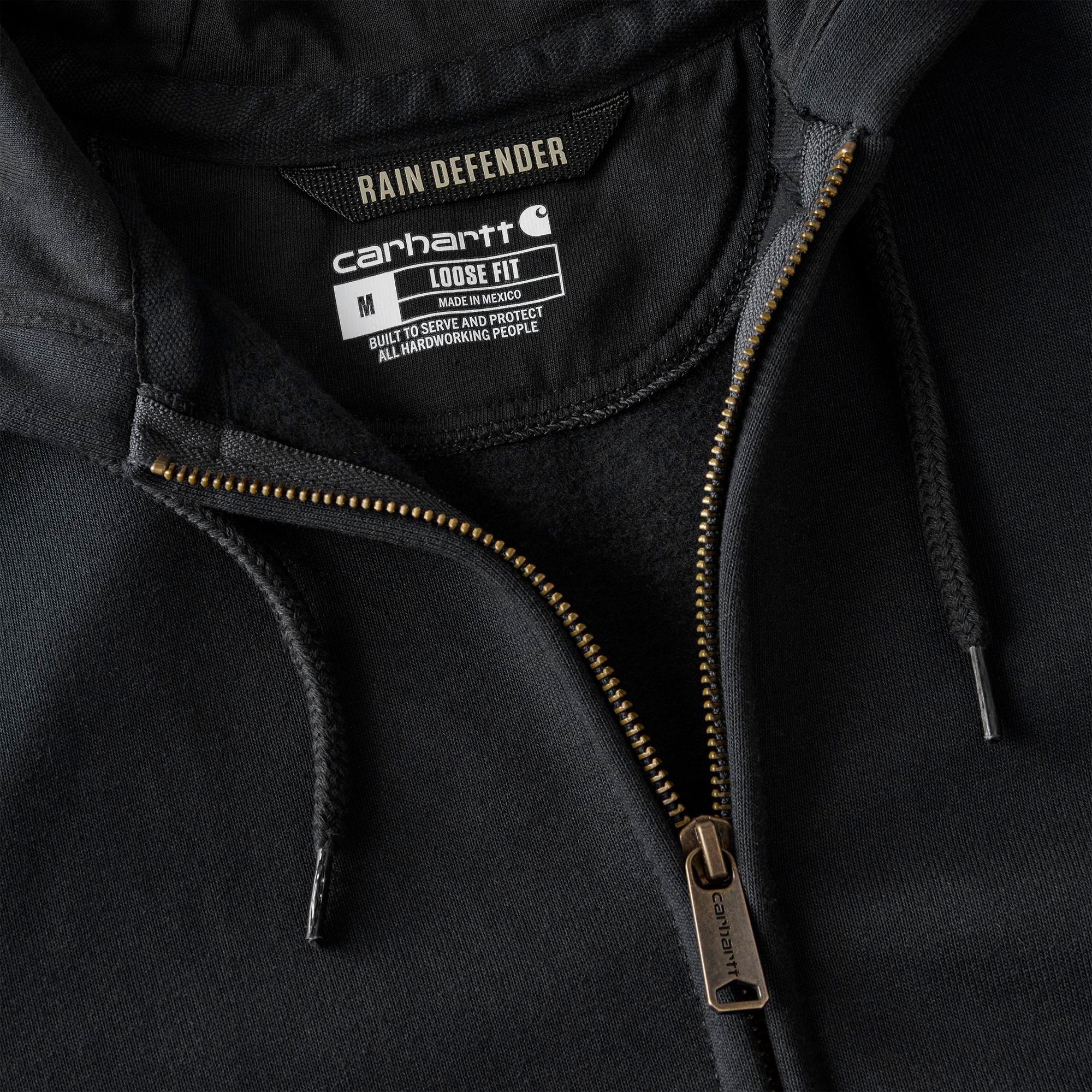 Carhartt Men's Rain Defender® Heavyweight Full Zip Water-Repellent Hoodie