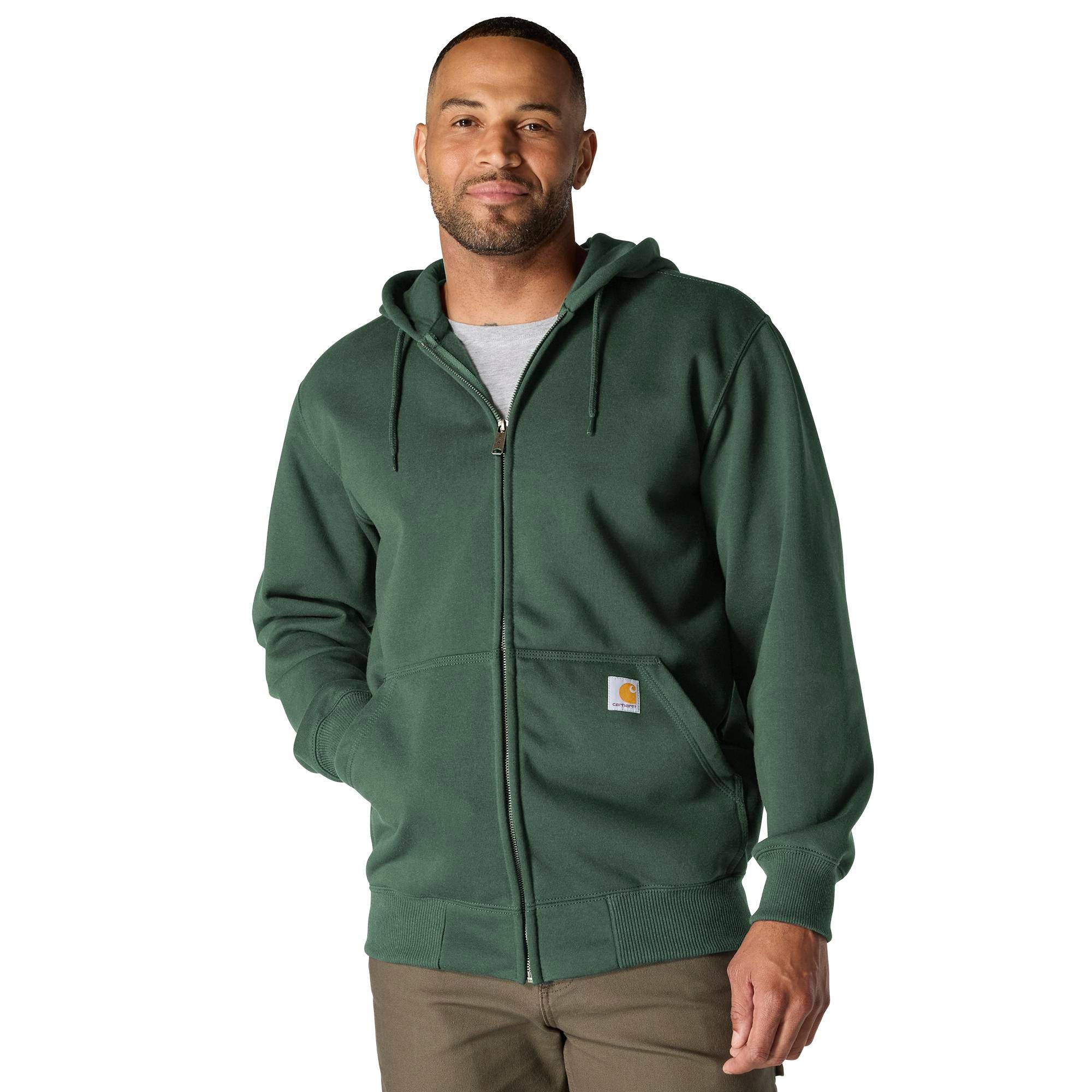 Carhartt Men's Rain Defender® Heavyweight Full Zip Water-Repellent Hoodie