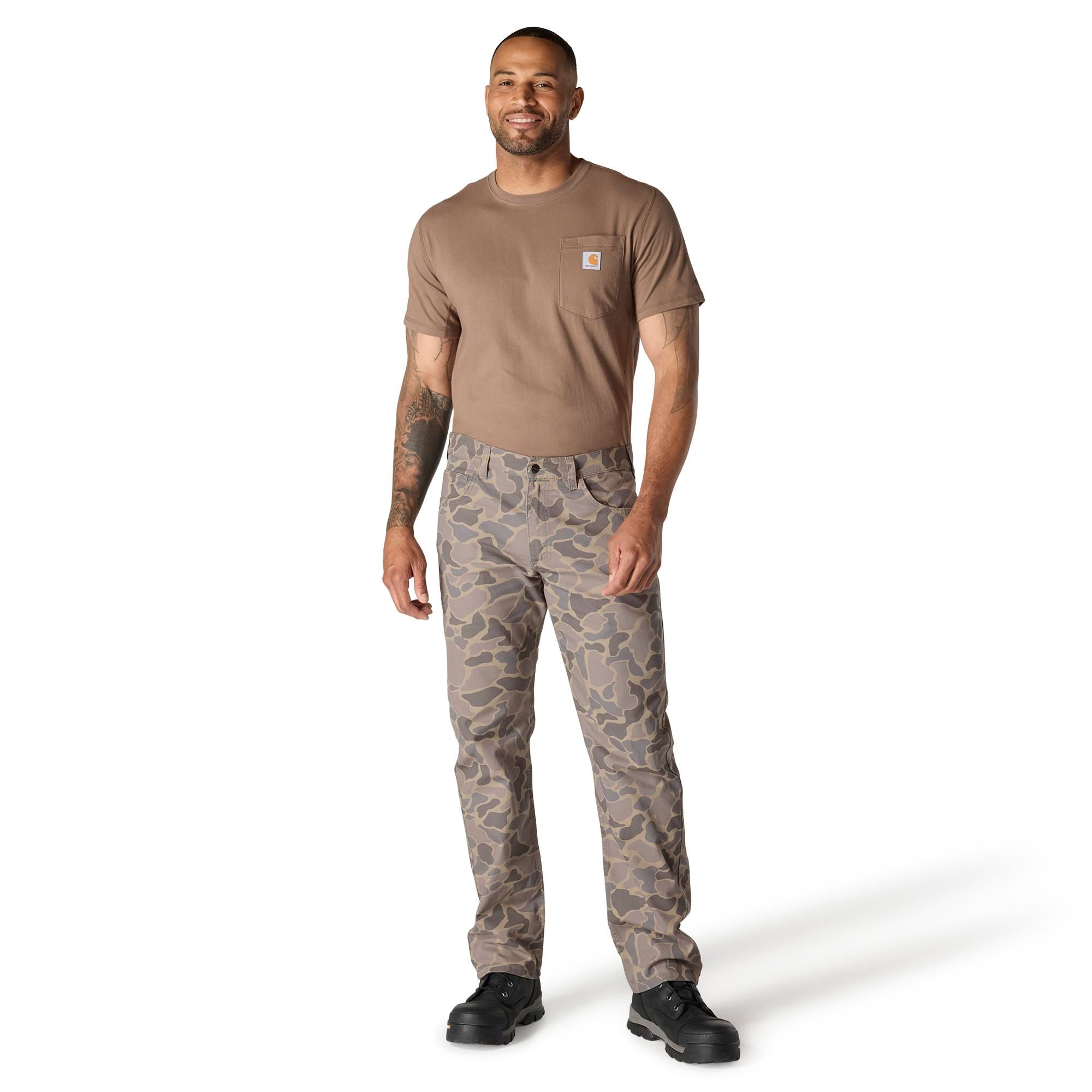 Carhartt Men's Relaxed Fit Straight Rugged Flex® Pants