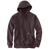 Carhartt Men's Reimagined French Terry Graphic Hoodie Front_Flat