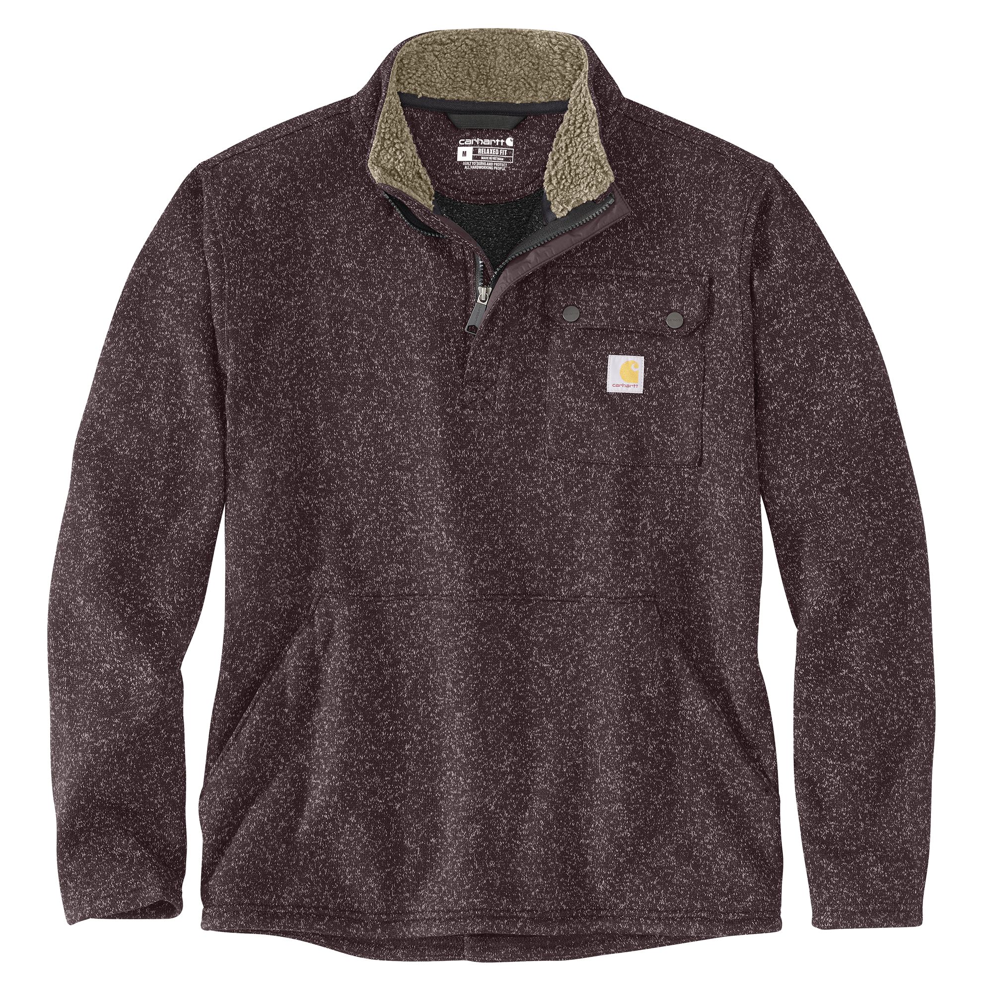Carhartt Men's Quarter Zip Fleece Sweater