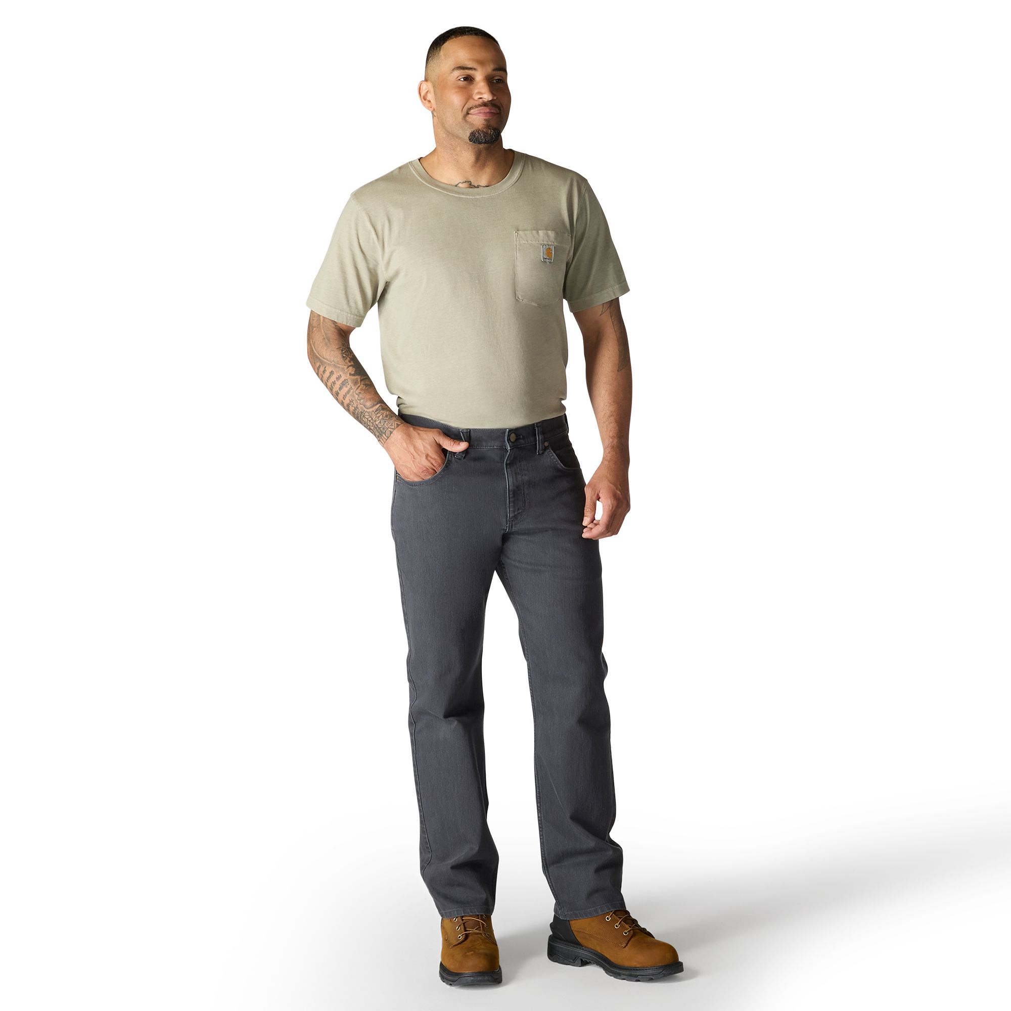 Carhartt Men's Relaxed Fit Straight Leg Jeans
