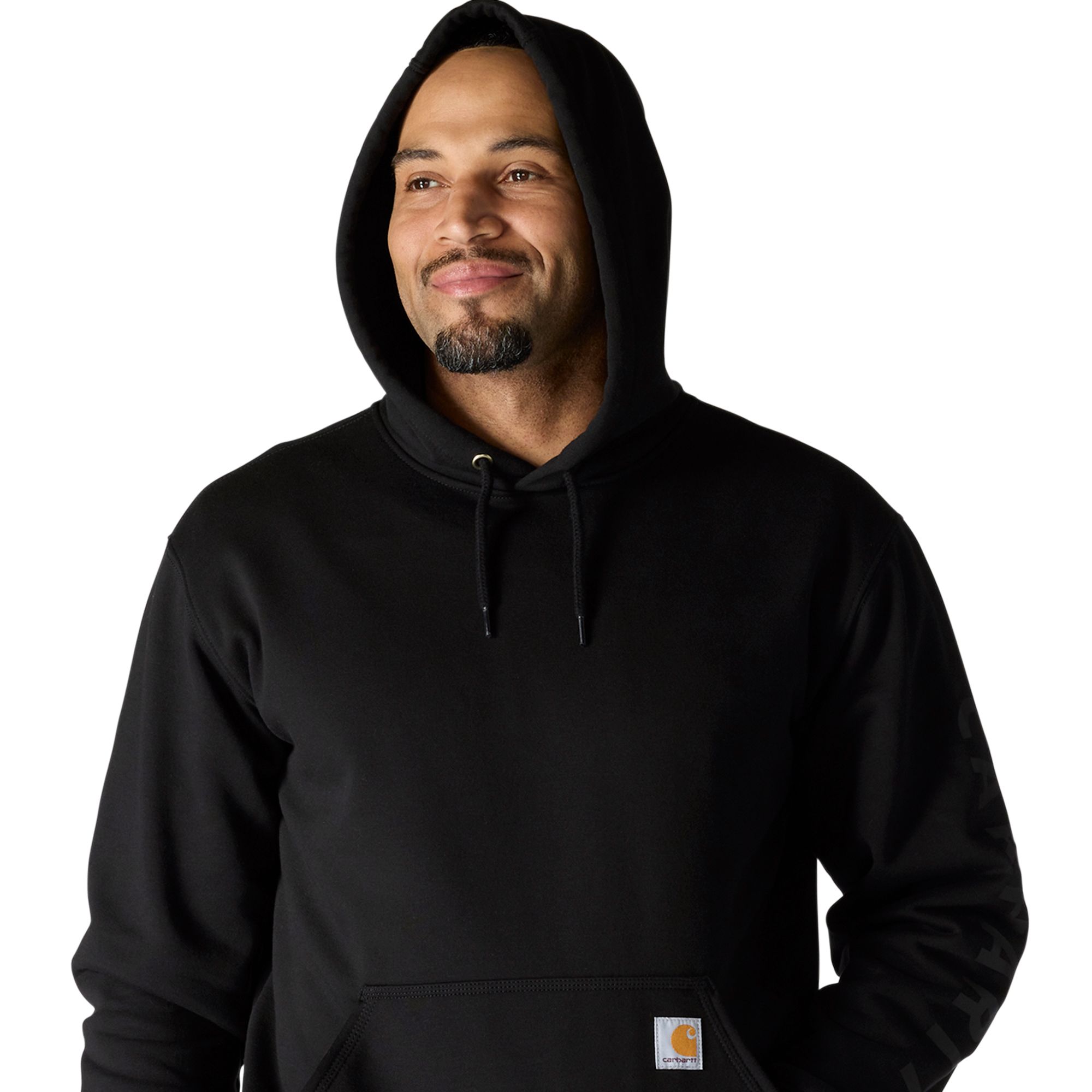 Carhartt Men's Boyfriend Rain Defender® Midweight Graphic Cotton Blend Fleece Hoodie