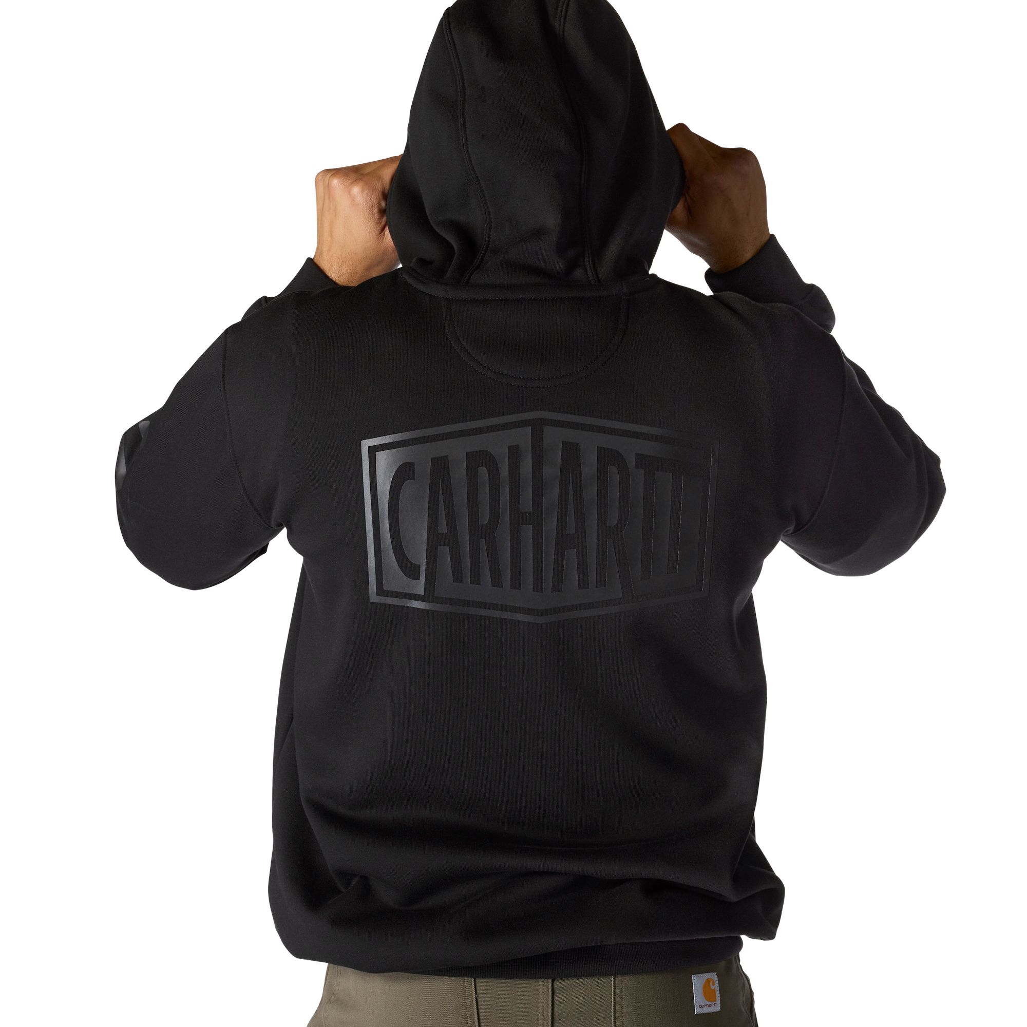 Carhartt Men's Boyfriend Rain Defender® Midweight Graphic Cotton Blend Fleece Hoodie