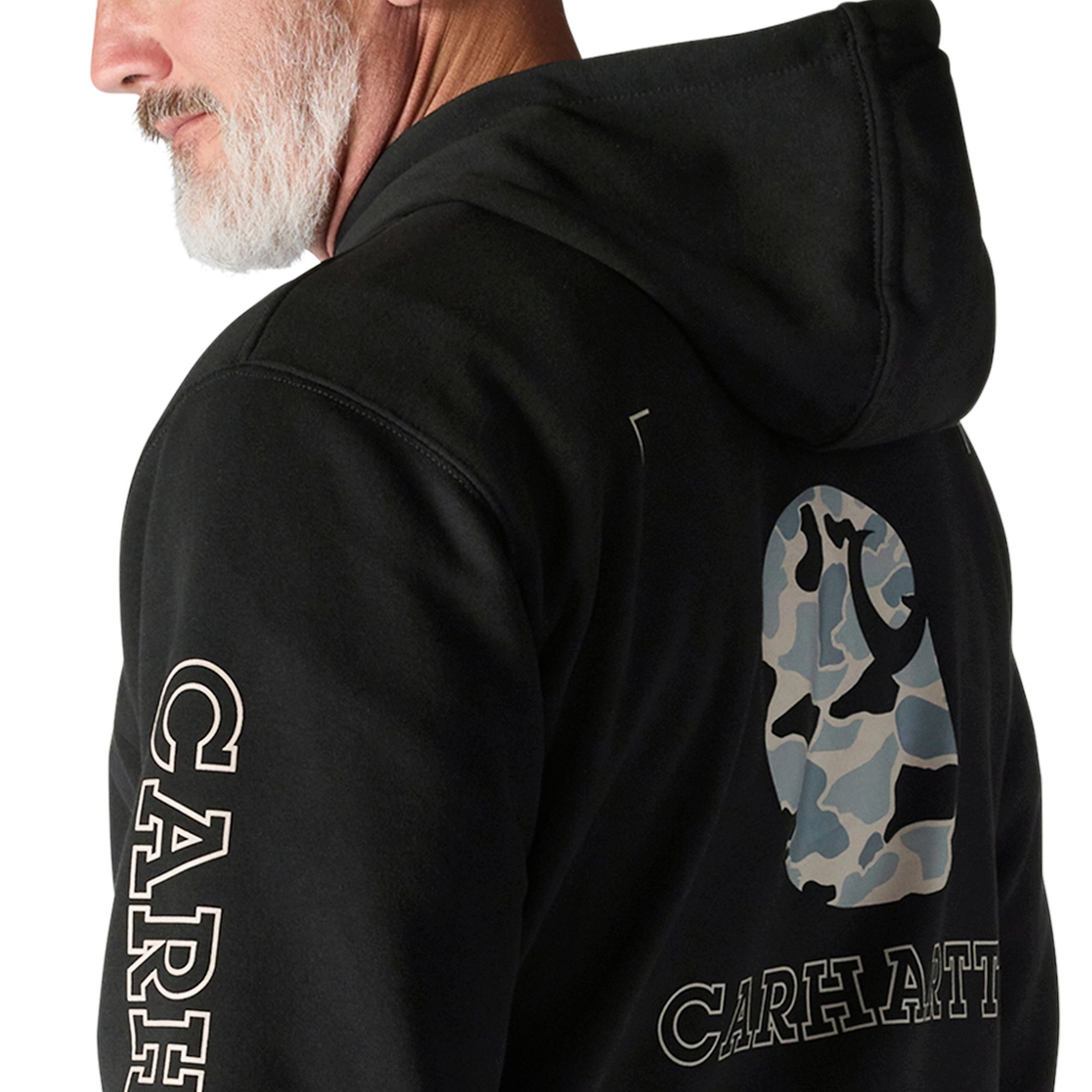 Carhartt Men's Camo Graphic Hoodie