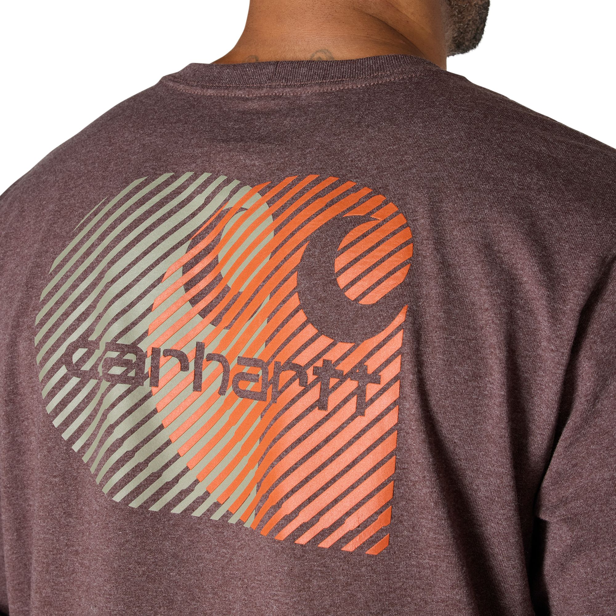 Carhartt Men's Back Graphic Long Sleeve T Shirt
