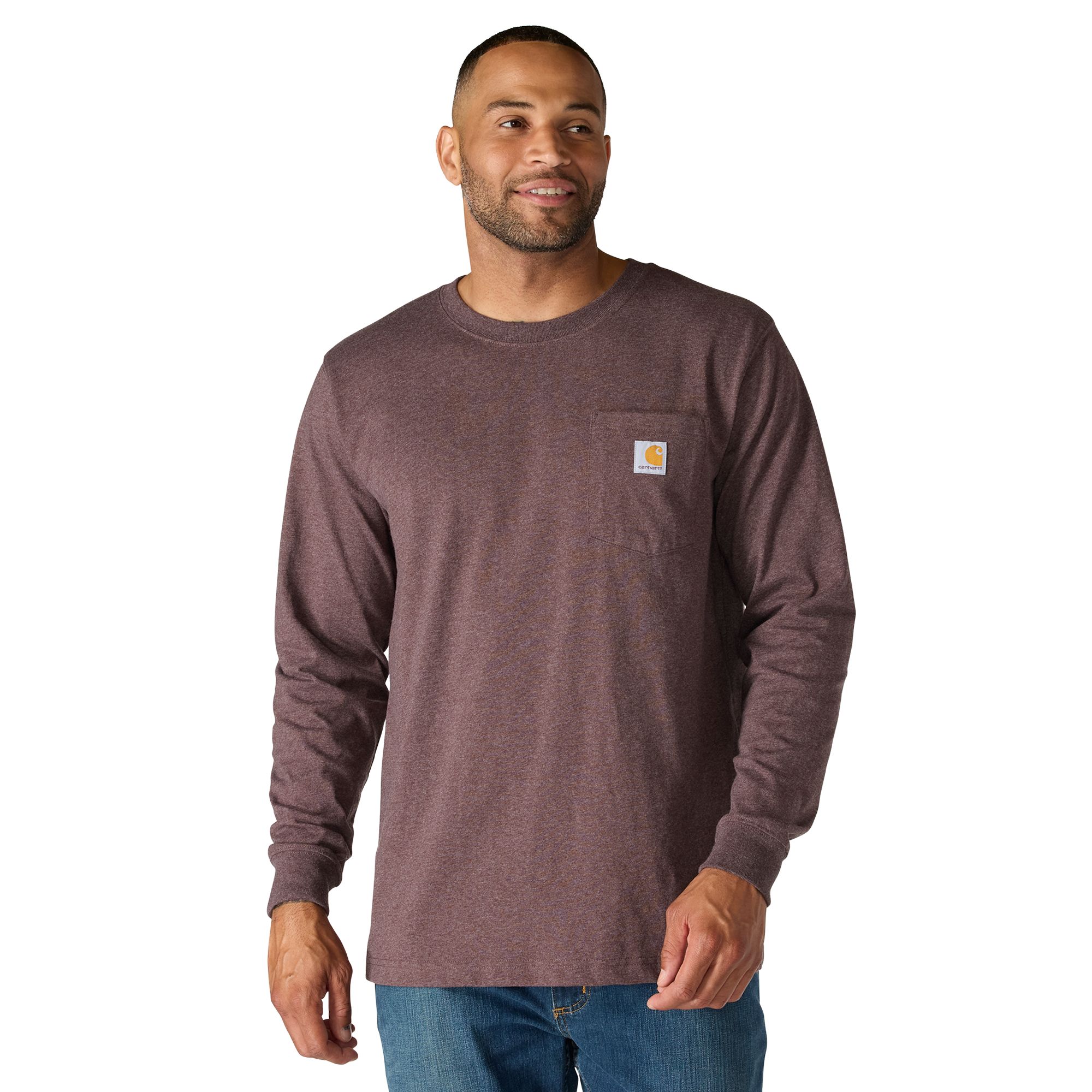Carhartt Men's Back Graphic Long Sleeve T Shirt
